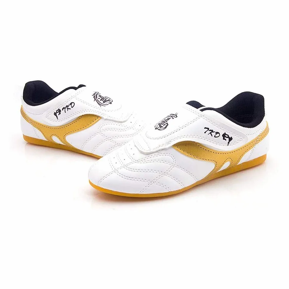 Meng Zapatillas De Taekwondo Antideslizantes Zapatos De Artes Marciales White 39