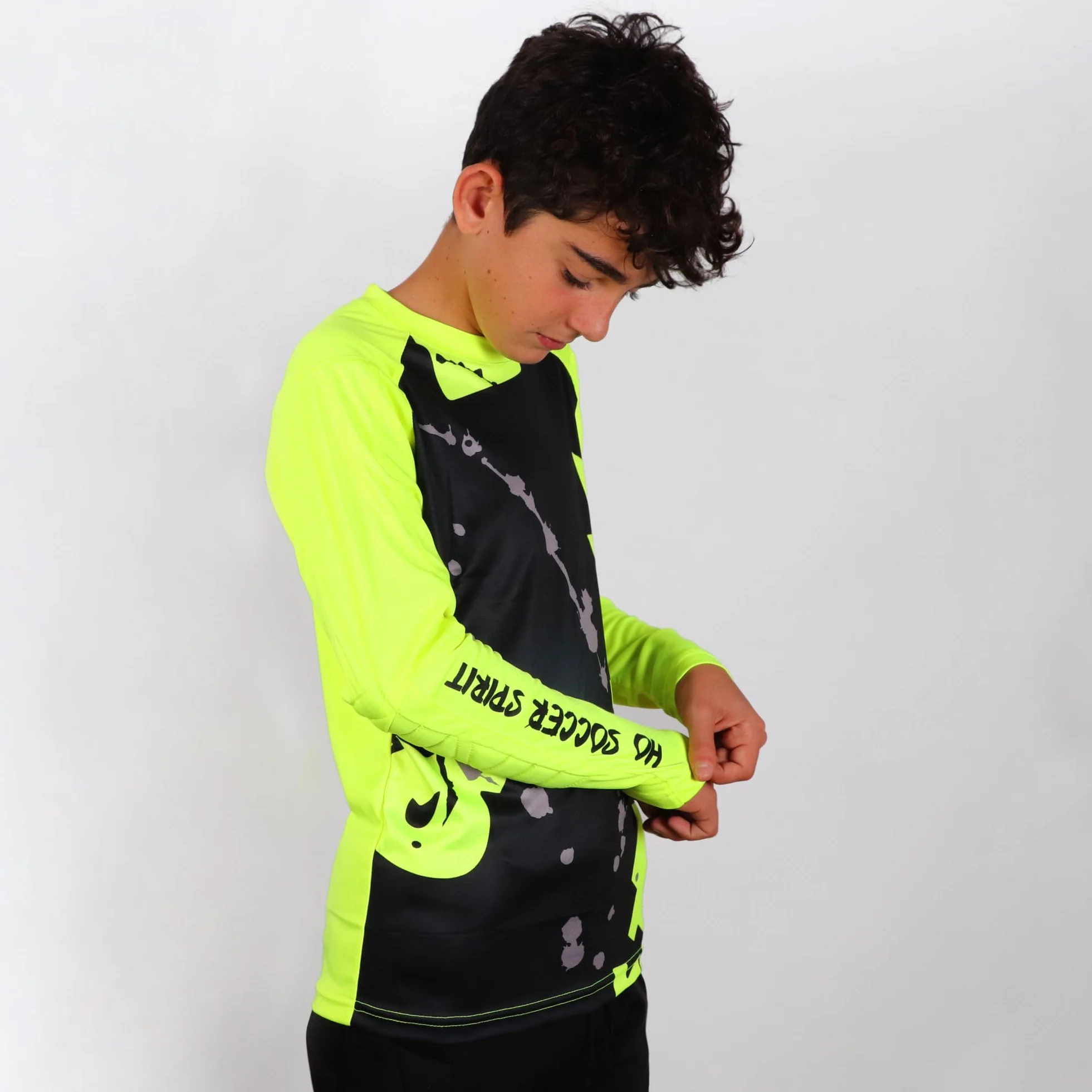 HO Soccer Graffiti Daring Lime Camiseta Unisex niños