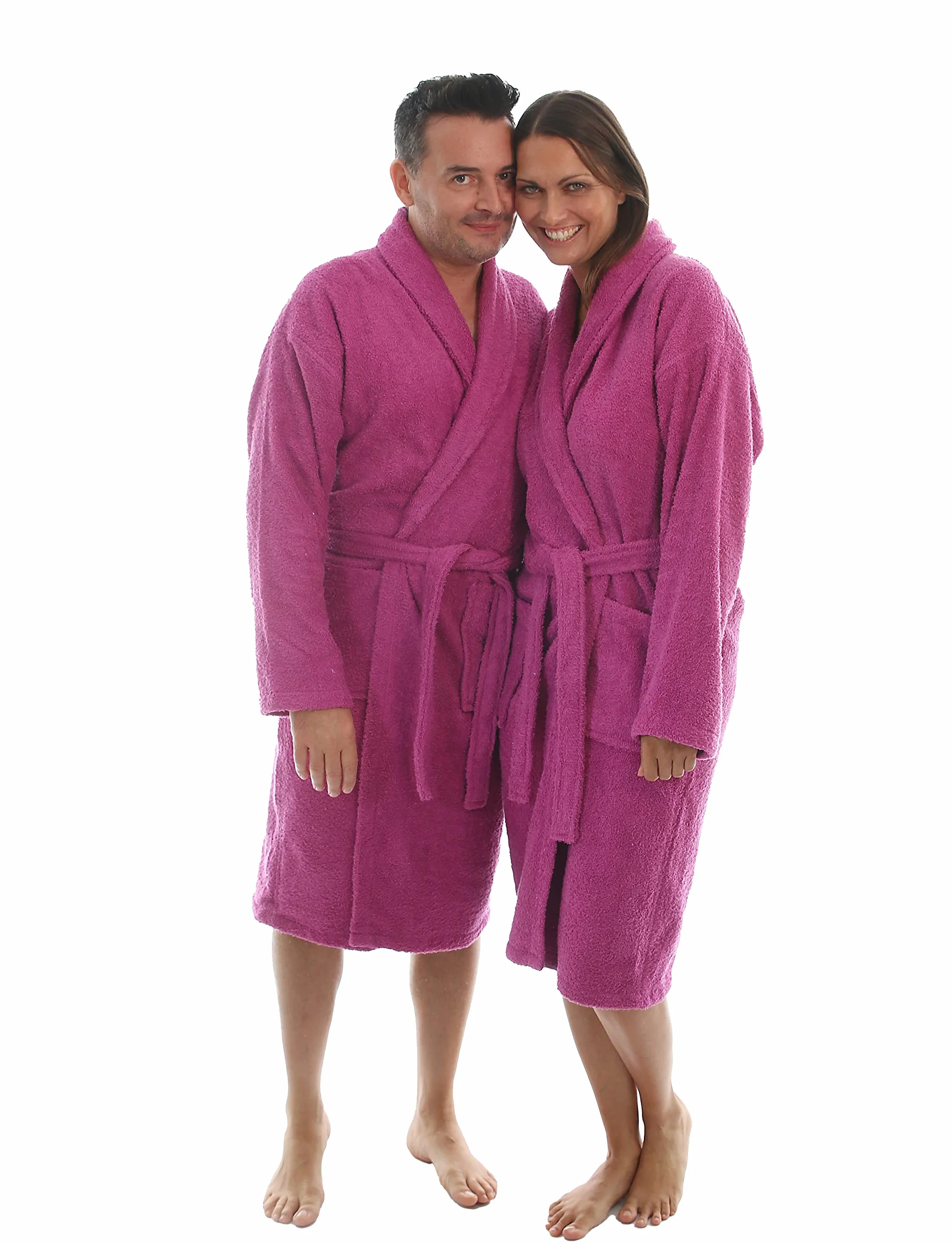LEBENGOOD Albornoz Mujer 100% Algodón OEKO-TEX, Toalla Rizo Americano 450 gsm, Albornoces Juveniles, Ducha, Piscina, Bata Baño, Unisex,Hombre, Tallas S M L XL XXL 3XL