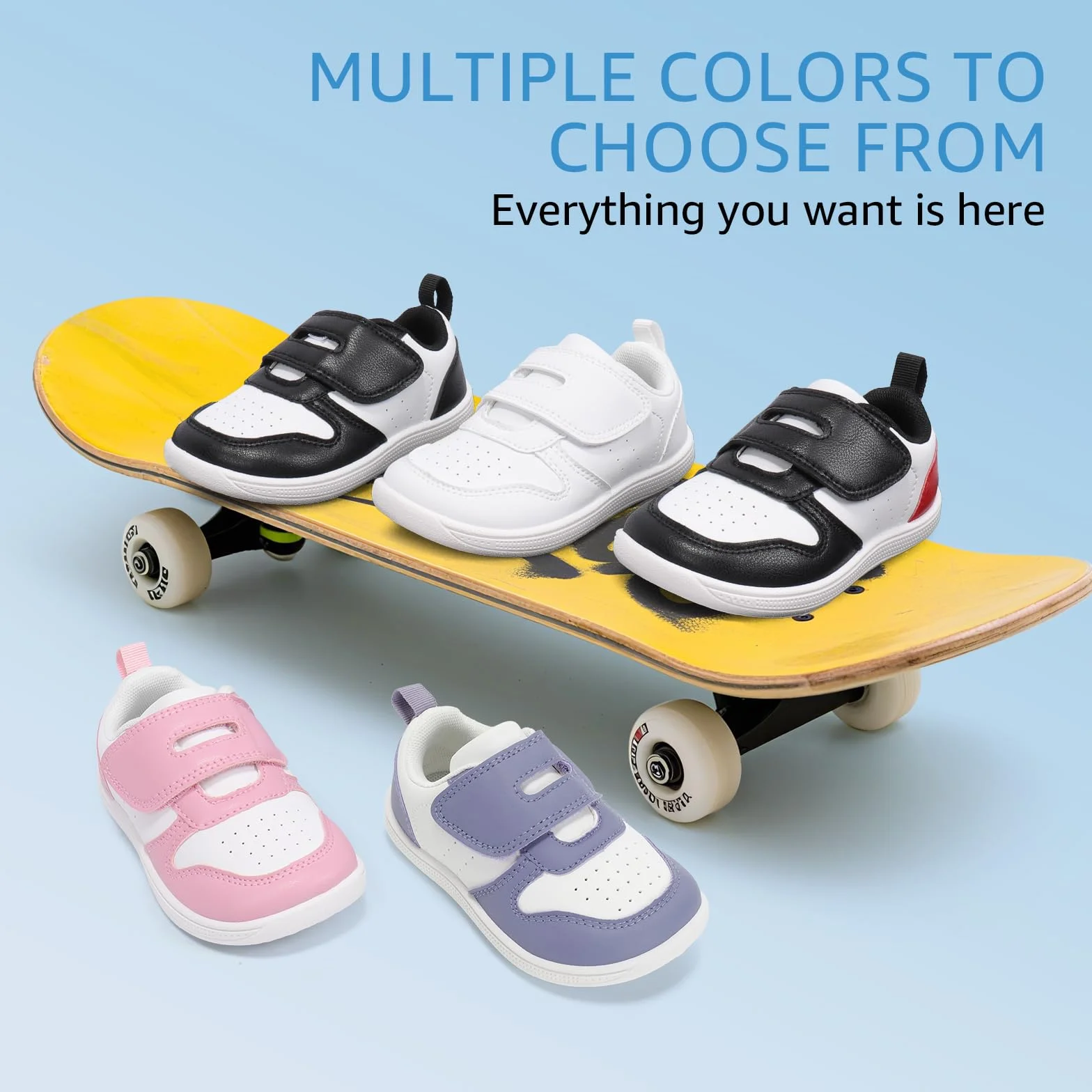 STQ KIDS Barefoot Niños Zapatillas Deportivas Niña Moda Clásicas Calzado Respetuoso Bebe Antideslizante Primeros Pasos Non-Slip Descalzo con Caída Cero al Aire Libre para Mejor Regalo
