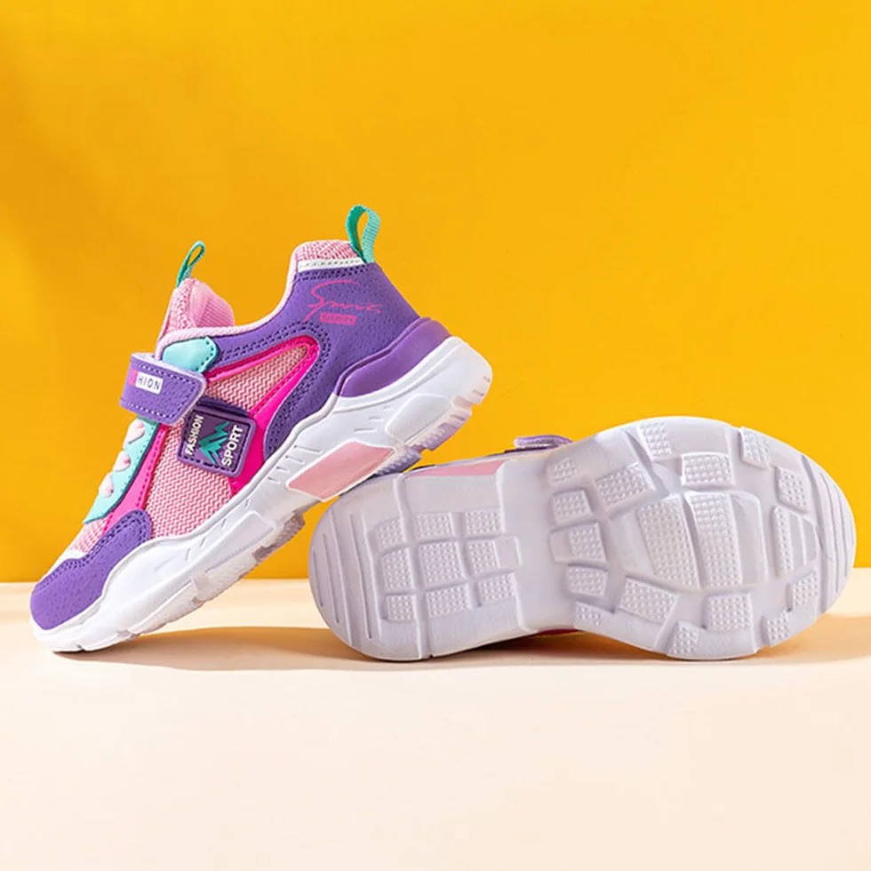 Zapatillas de Niños Niñas Zapatos de Correr Deportivas Ligeras Tenis de Running Shoes de Walking Sneakers Baloncesto Transpirable Cómodo Calzado Deportivo Unisex
