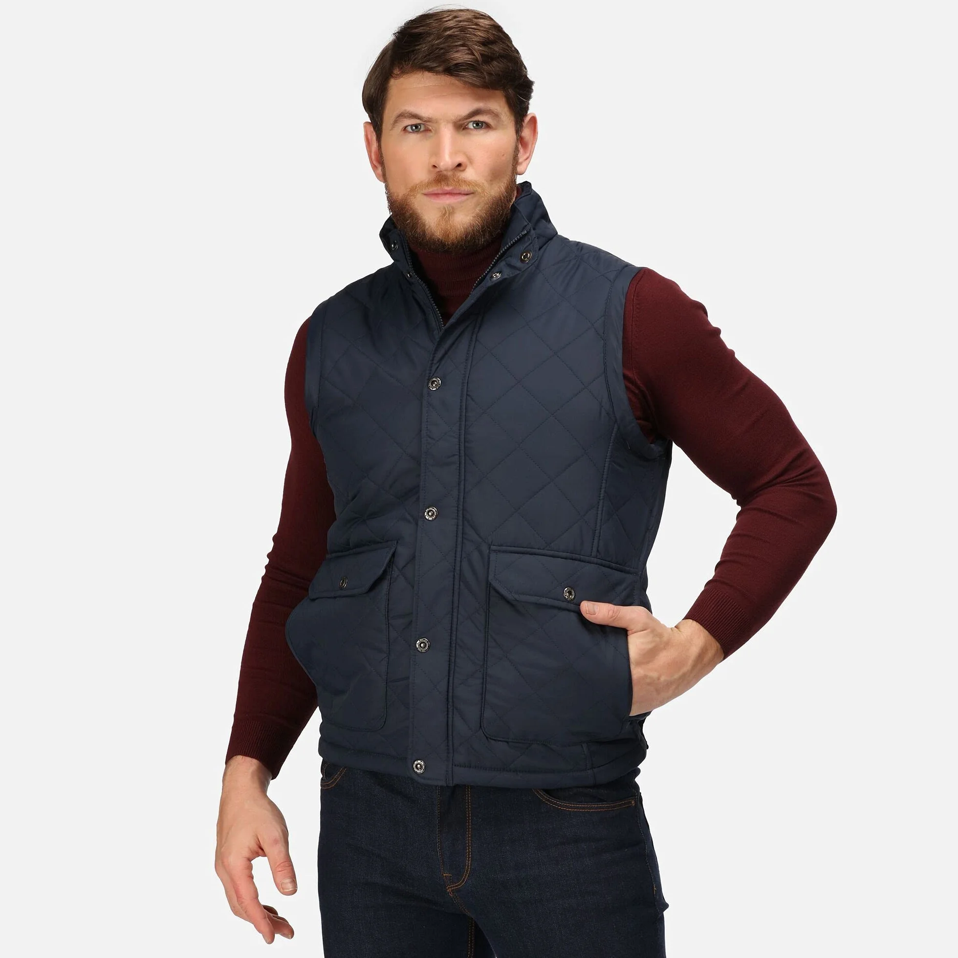 Regatta Tyler Calentador de Cuerpo Acolchado con Aislamiento Hombre (Pack de 1)