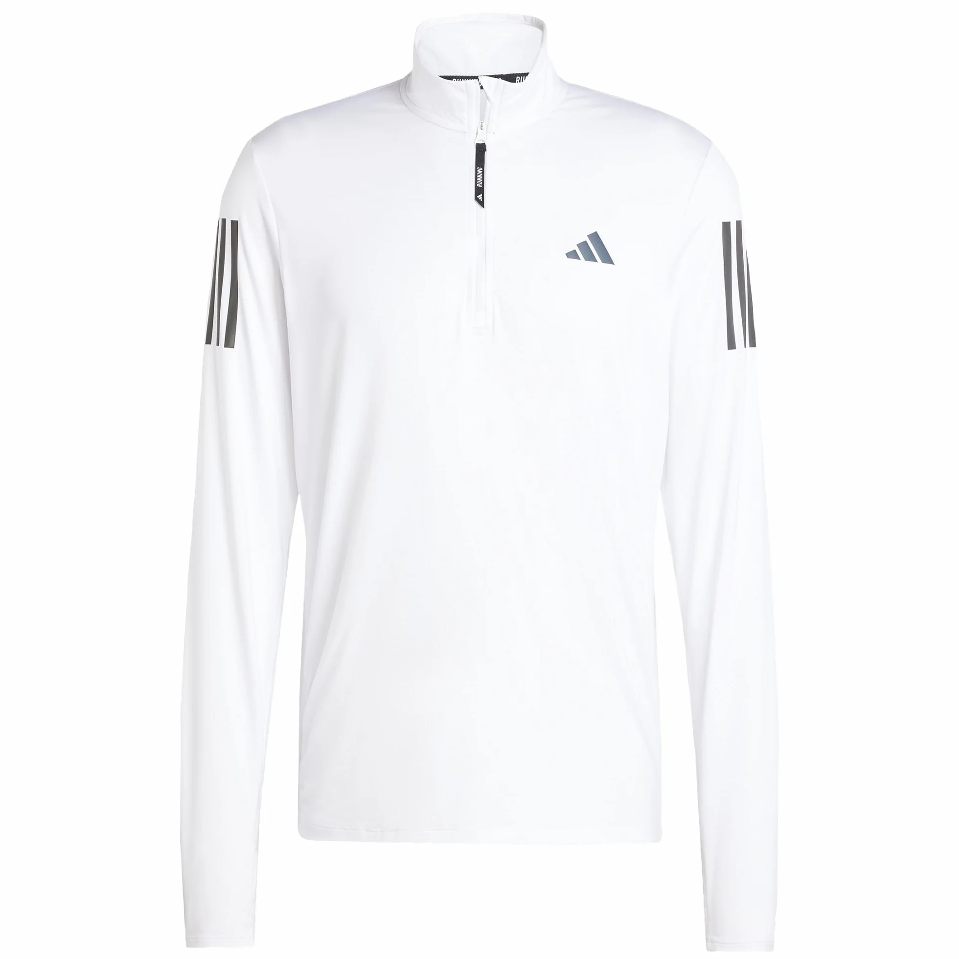 adidas Hombres Own The Run Half Zip Longsleeve Laufbekleidung Camiseta De Manga Larga Black - Negro
