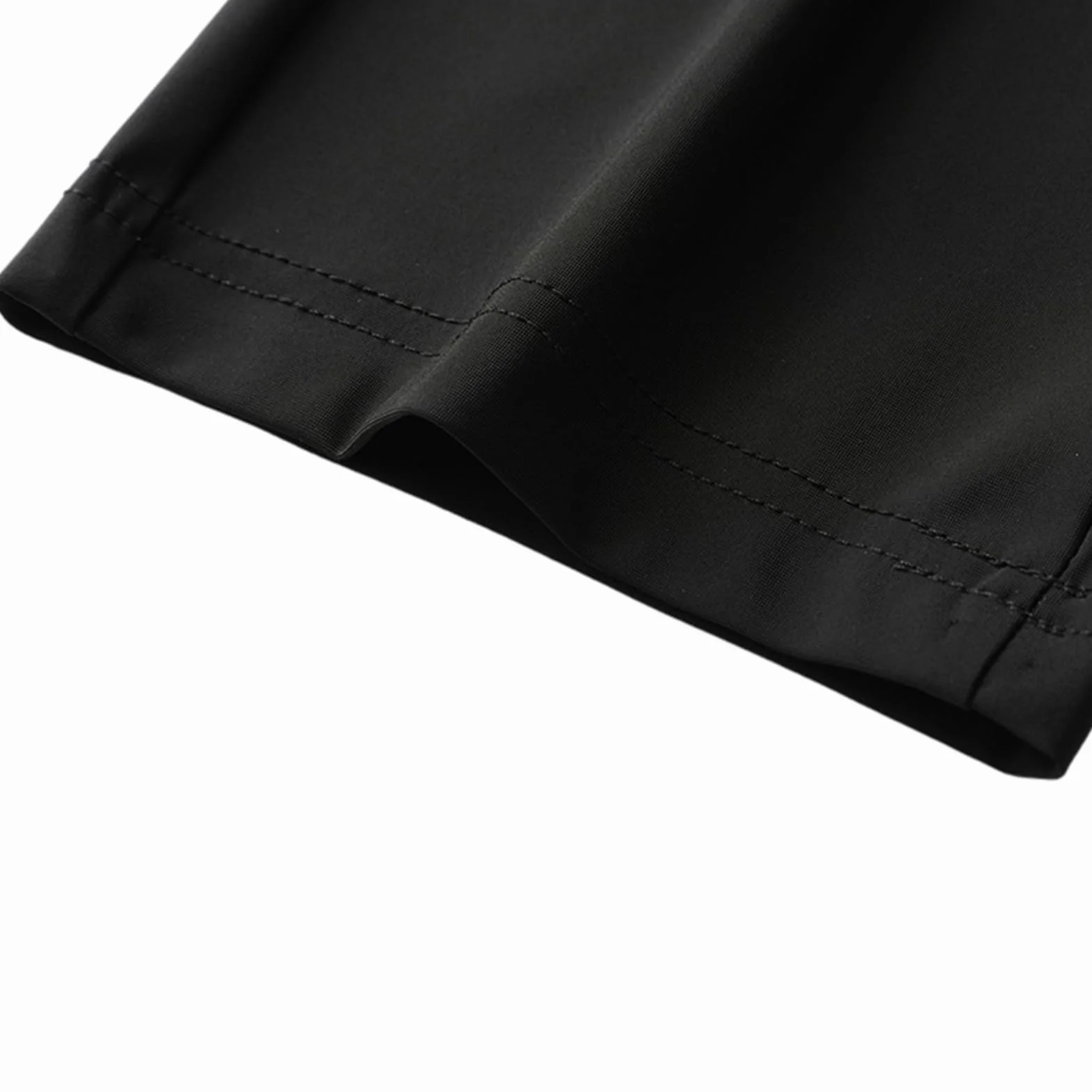 Hombre Verano Pantalones de Chándal Elásticos y Finos Pantalones Deportivos con Bolsillos con Cremallera Pantalones Casuales Ligeros (Fondo Abierto/Fondo Cerrado)