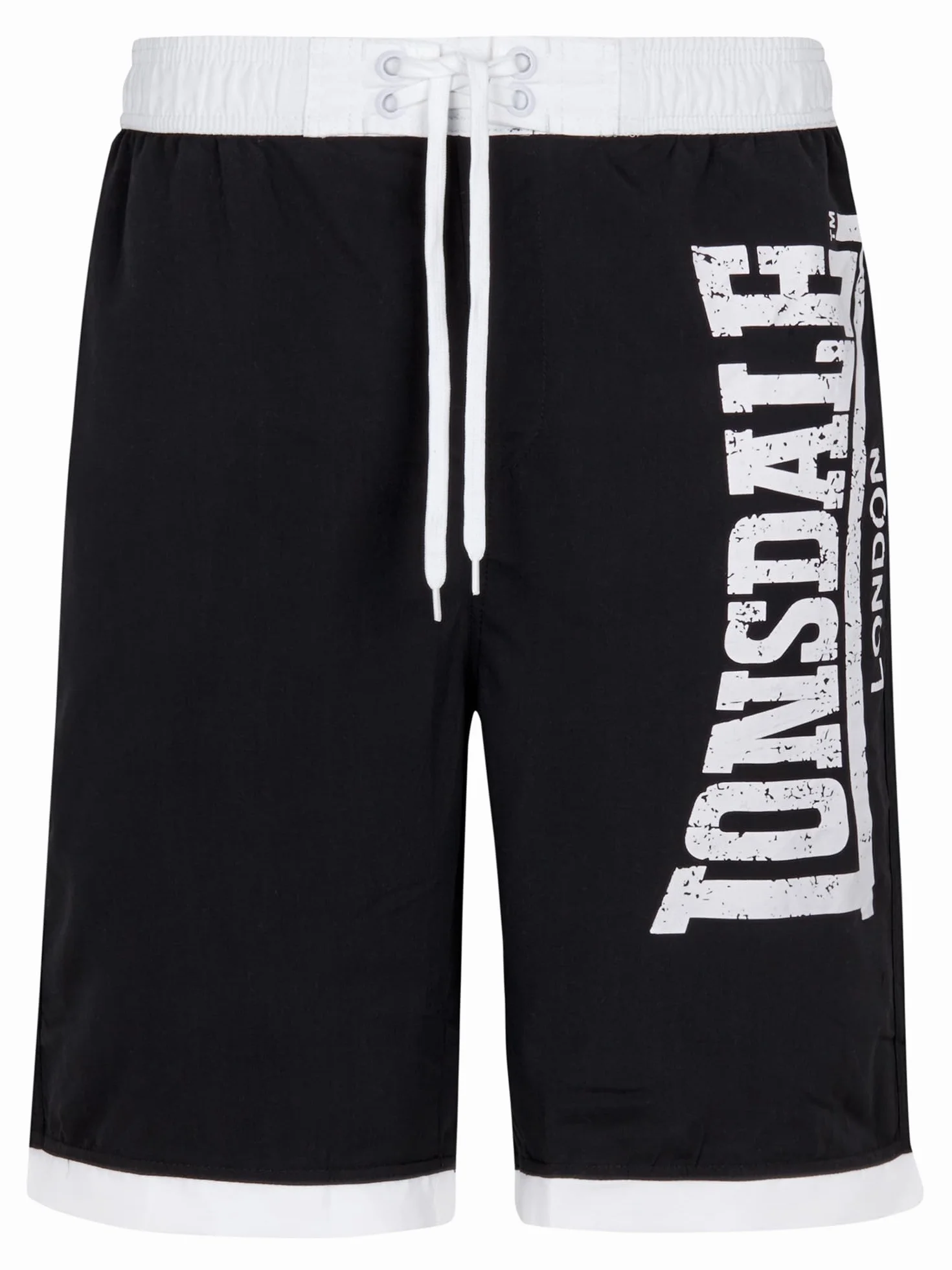 Lonsdale London Clennel Hombre Bañador Azul Regular