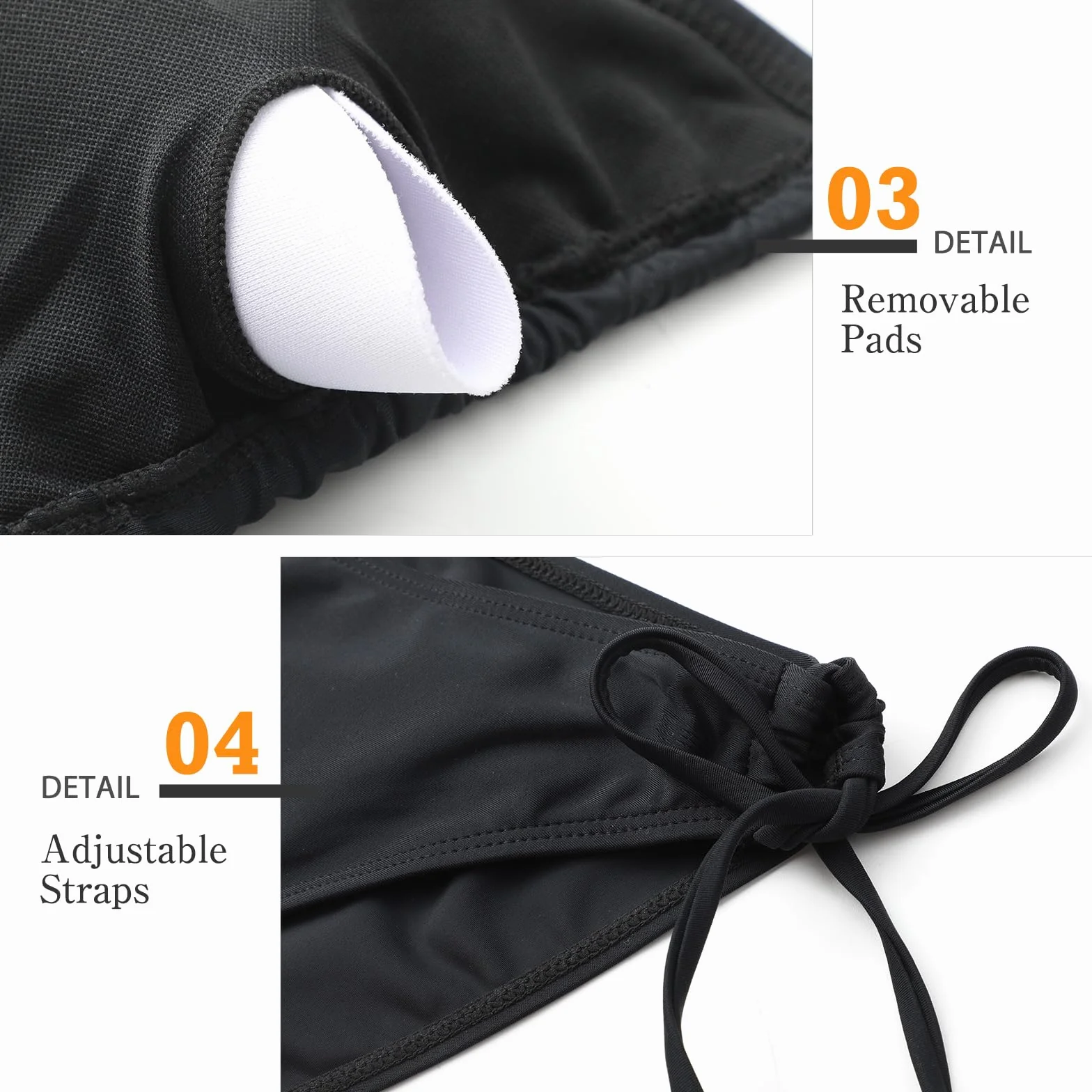 Genfien Conjunto Bikini Top Triangular Tanga Traje Baño Estampado Floral Cuello V Dos Pieza