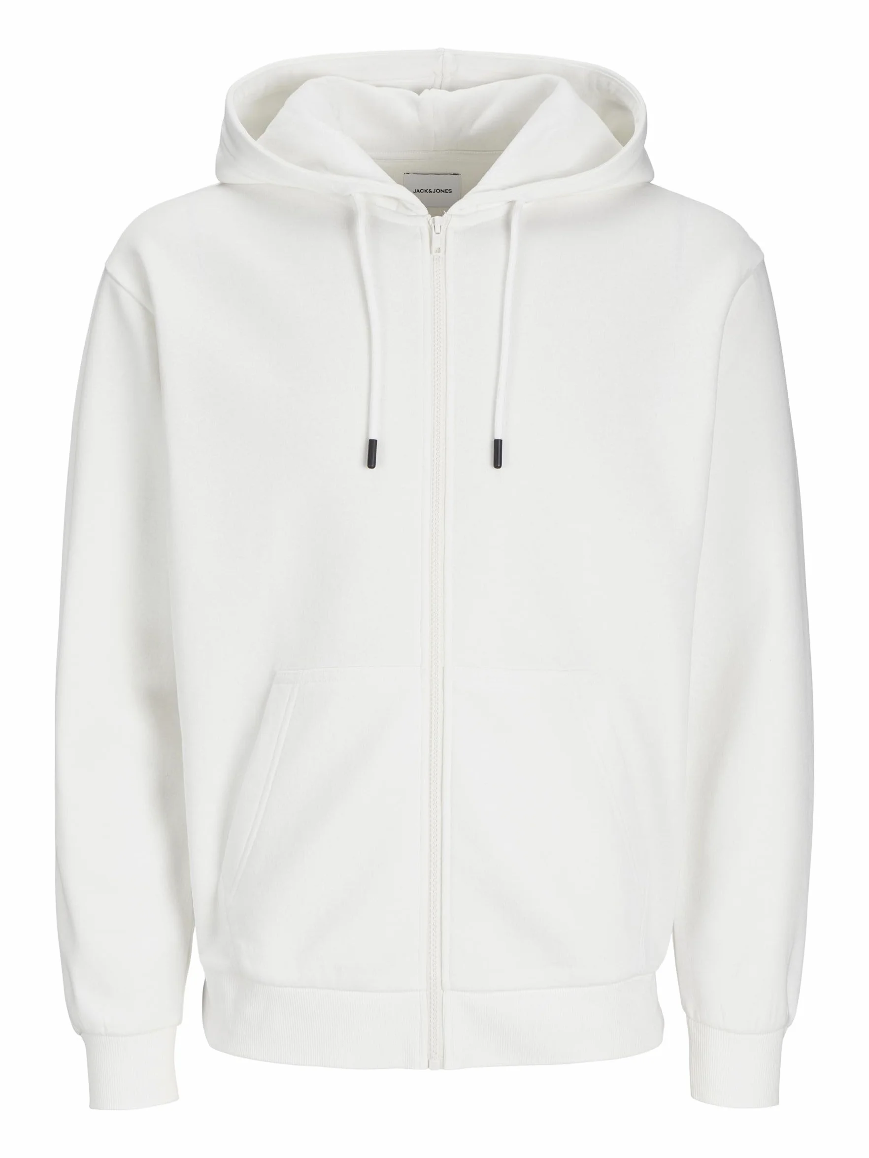 JACK & JONES Zip Hoodie Plain Zip Hoodie
