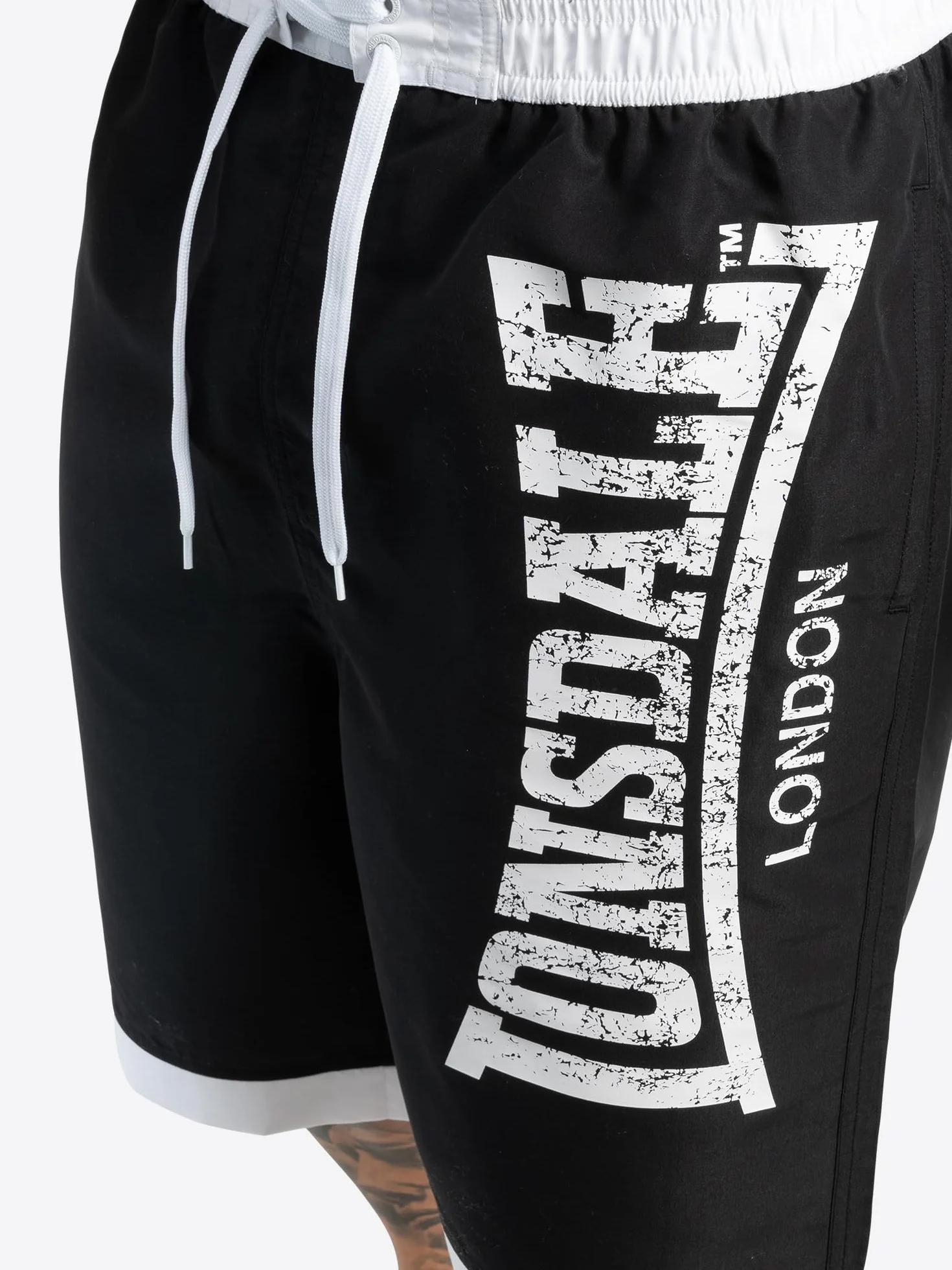 Lonsdale London Clennel Hombre Bañador Azul Regular
