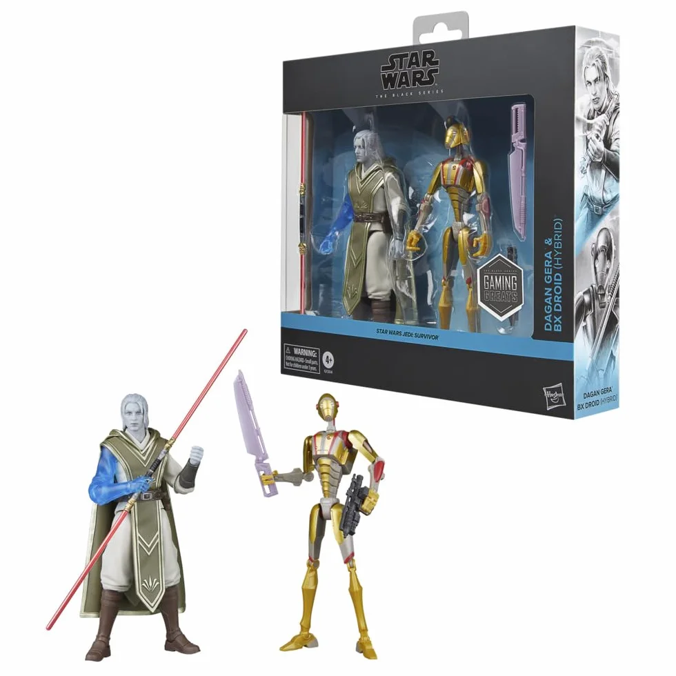 Star Wars The Black Series Dagan Gera & Bx Droid Hybrid 15 cm Pack Doble Figuras coleccionables