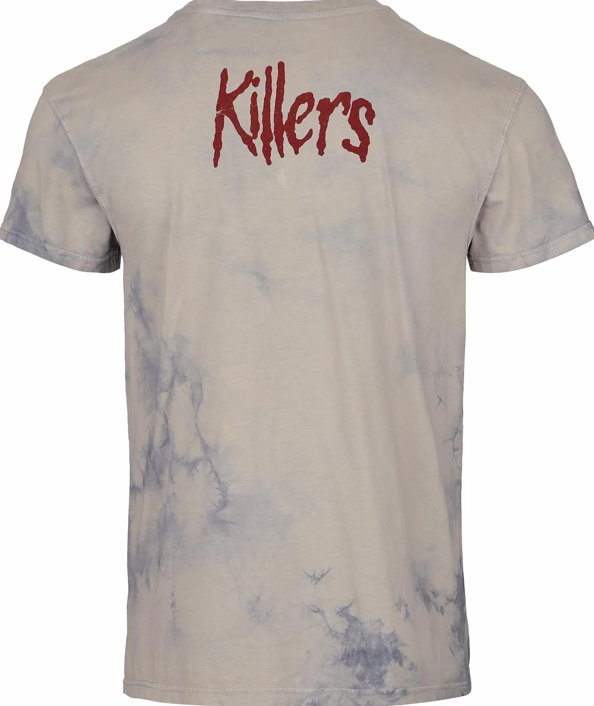 Iron Maiden Killers Hombre Camiseta Blanco Gris Regular