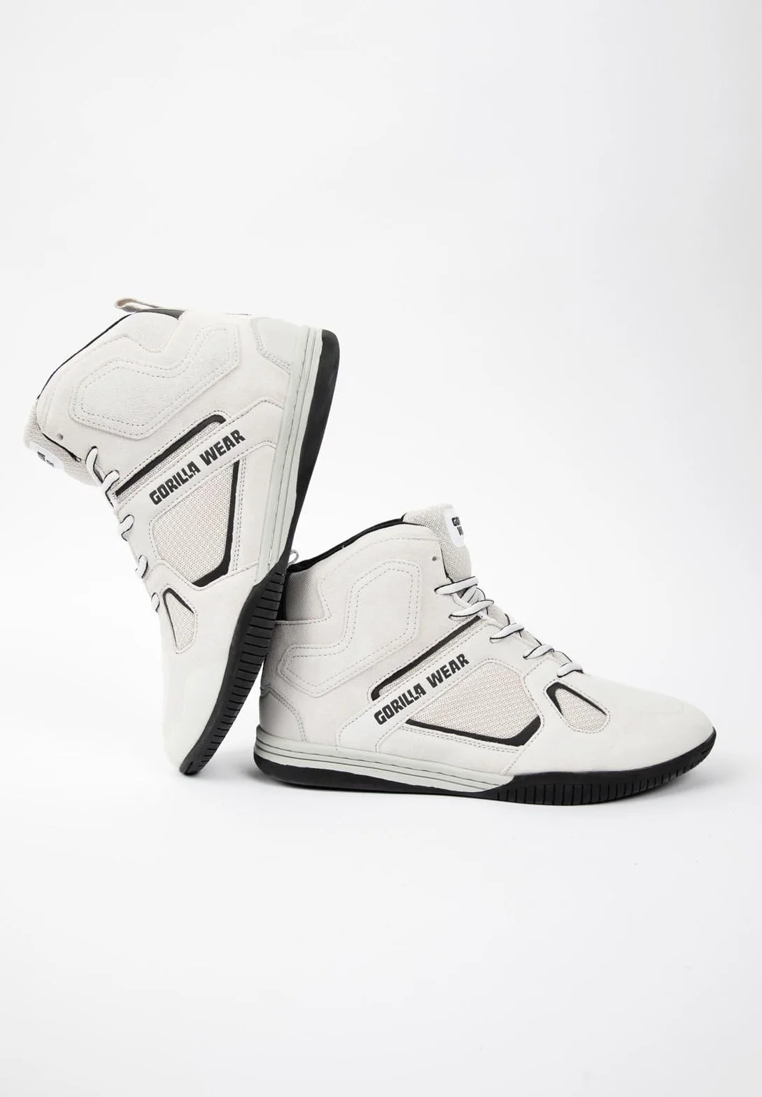 GORILLA WEAR Troy High Tops White