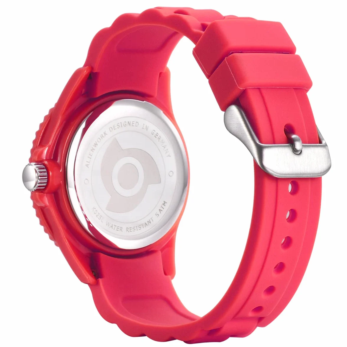 Alienwork Kids Reloj de Aprendizaje Infantil Niño Niña Tiempo de Aprender Impermeable 5 ATM