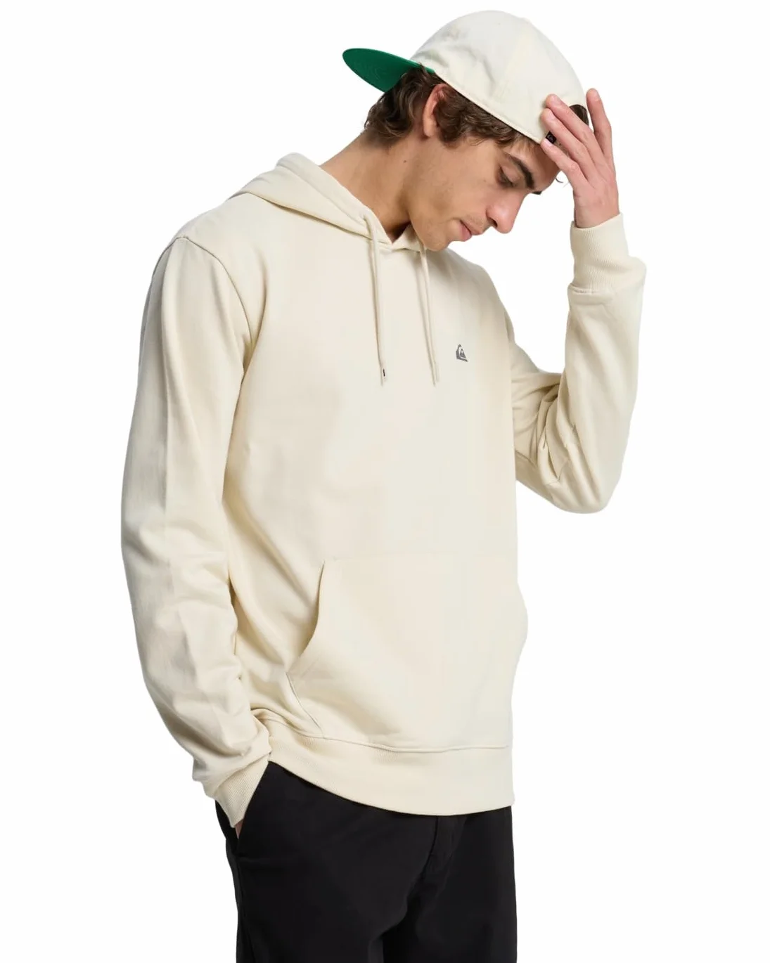 Quiksilver Capucha Básica con Cremallera Juvenil Suéter pulóver Niños (Pack de 1)