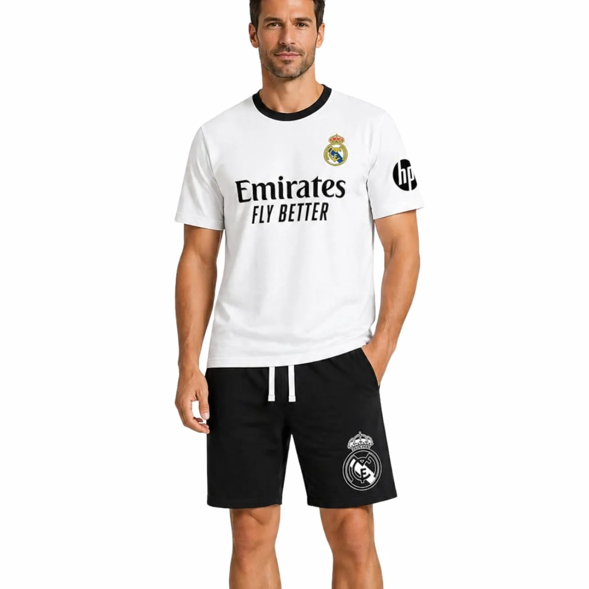 New Import Pijama Real Madrid Adulto algodón 100%