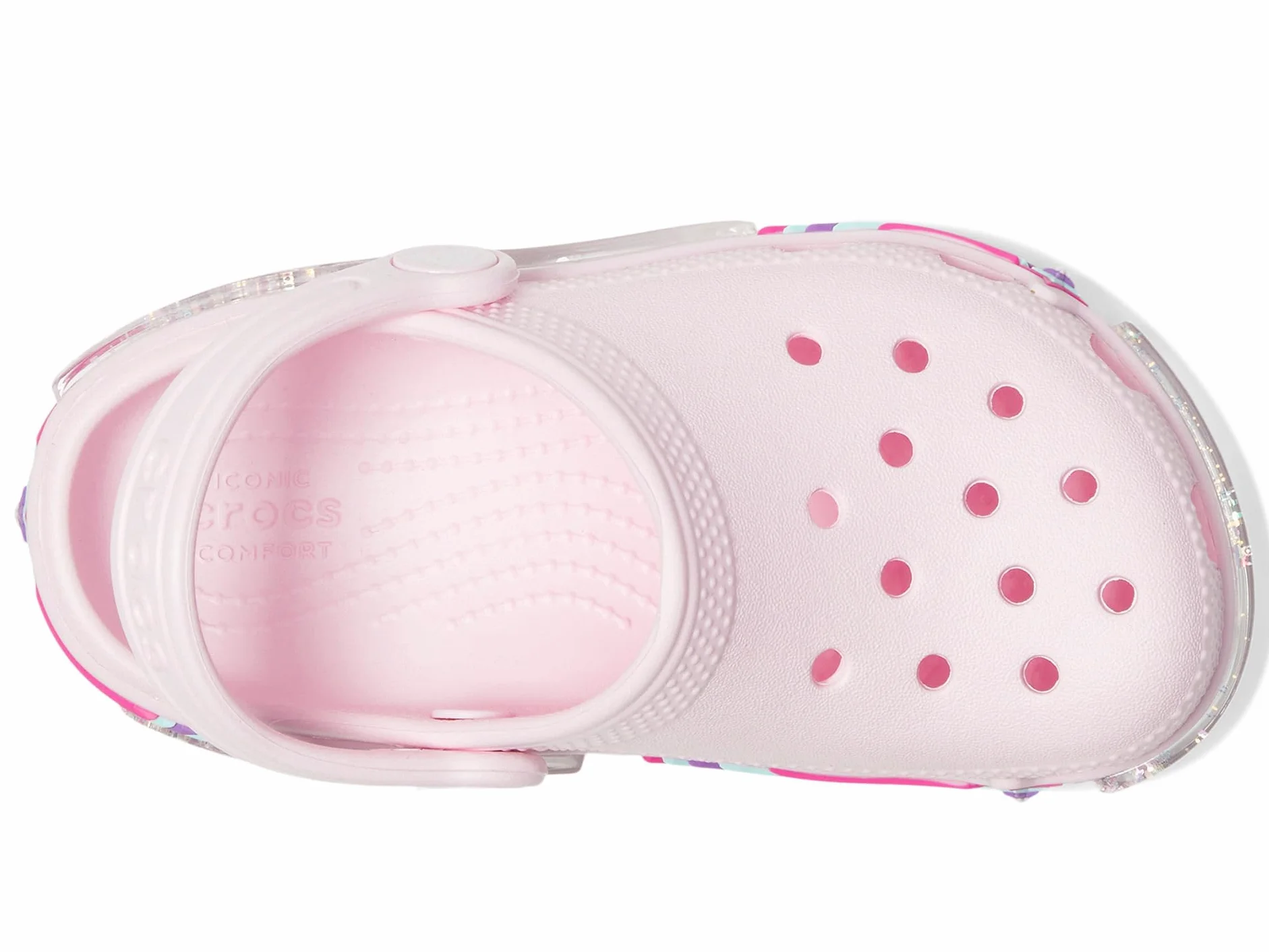 Crocs Classic Star Sparkle Shaker Clog T, Zuecos Unisex niños