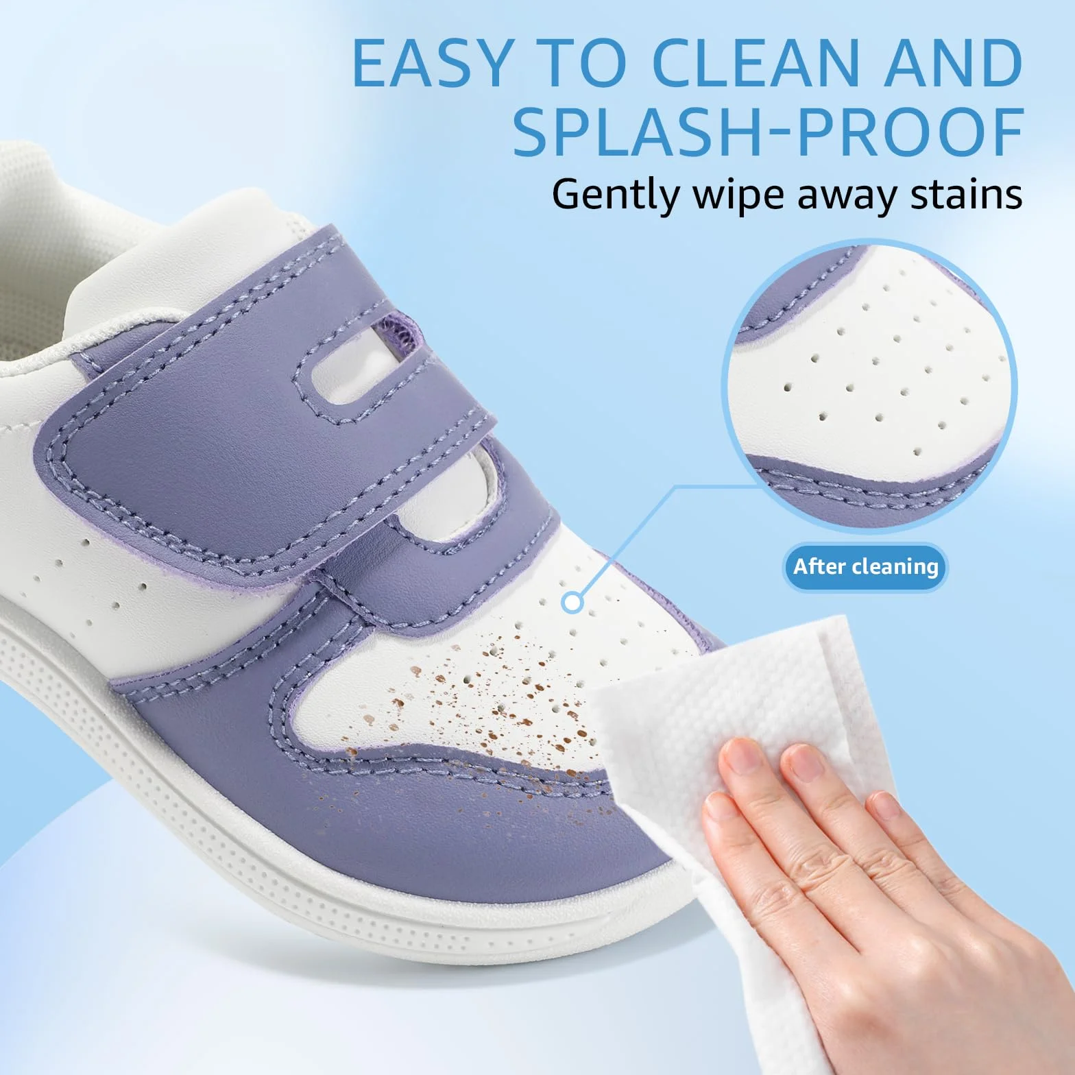 STQ KIDS Barefoot Niños Zapatillas Deportivas Niña Moda Clásicas Calzado Respetuoso Bebe Antideslizante Primeros Pasos Non-Slip Descalzo con Caída Cero al Aire Libre para Mejor Regalo