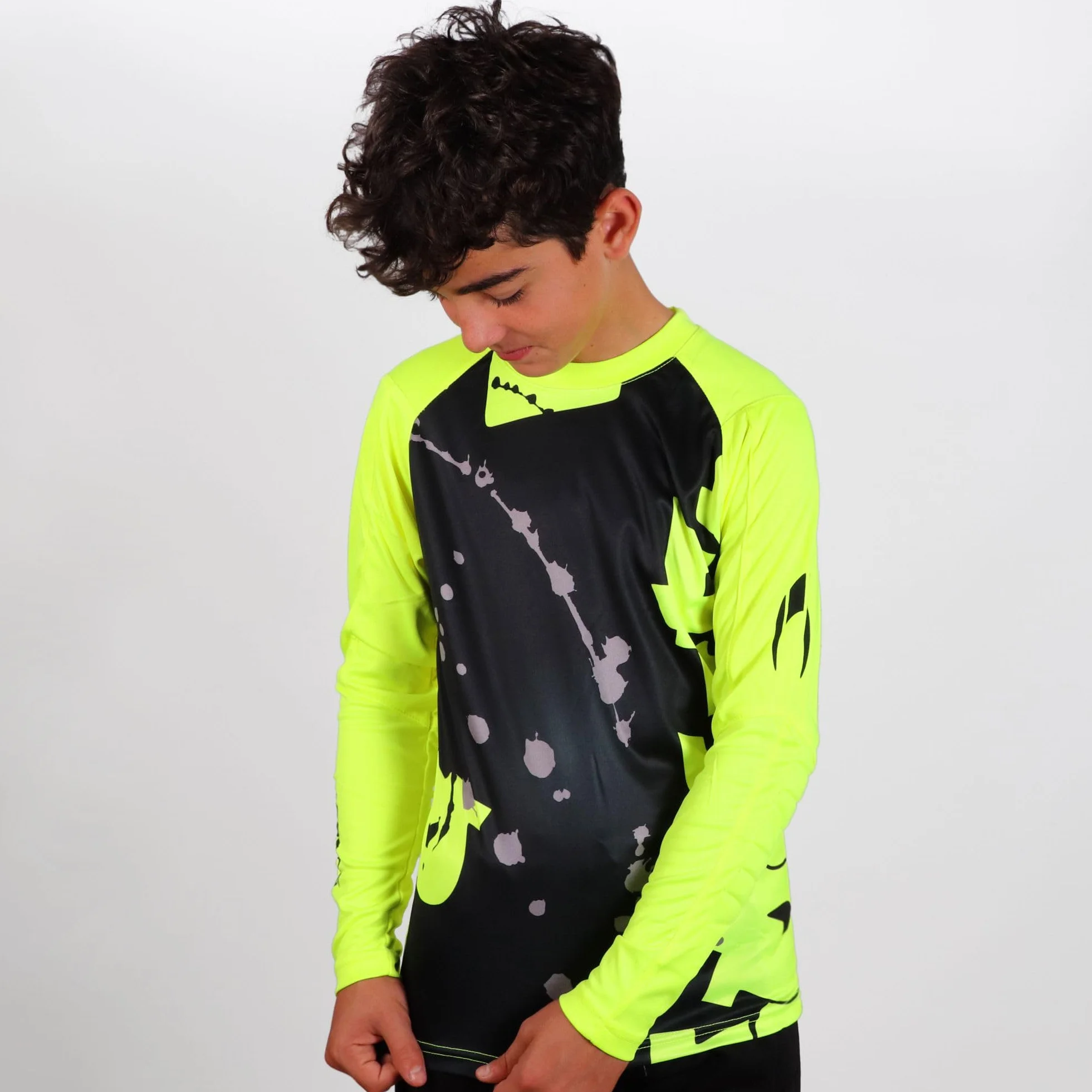HO Soccer Graffiti Daring Lime Camiseta Unisex niños