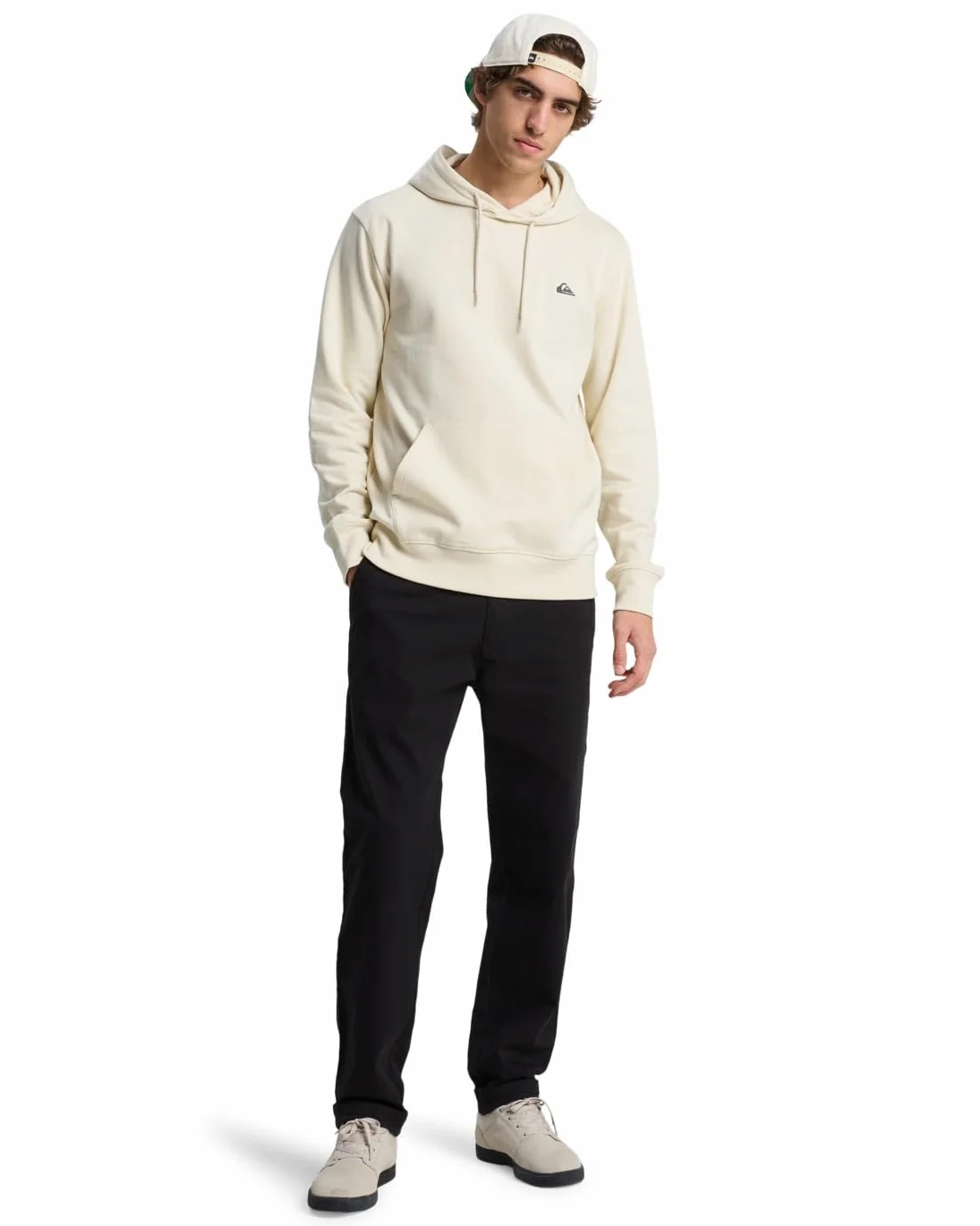 Quiksilver Capucha Básica con Cremallera Juvenil Suéter pulóver Niños (Pack de 1)