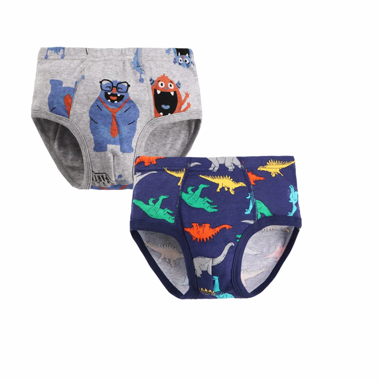 JackLoveBriefs Calzoncillos Slips niño Dinosaurios Algodón 2-10 años