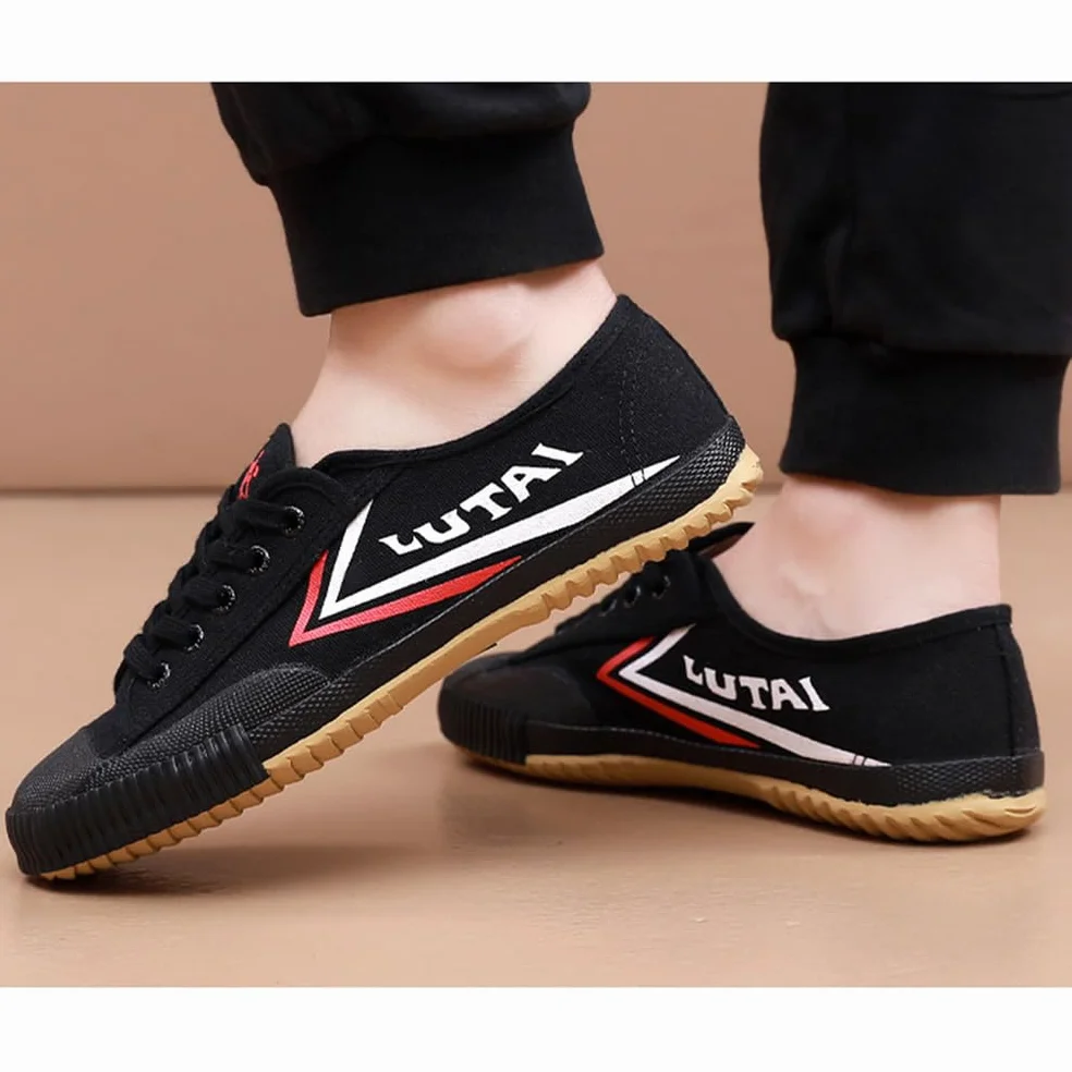 Zapatos de Artes Marciales para Hombre, Ligeros, Antideslizantes, Lona, Kung Fu