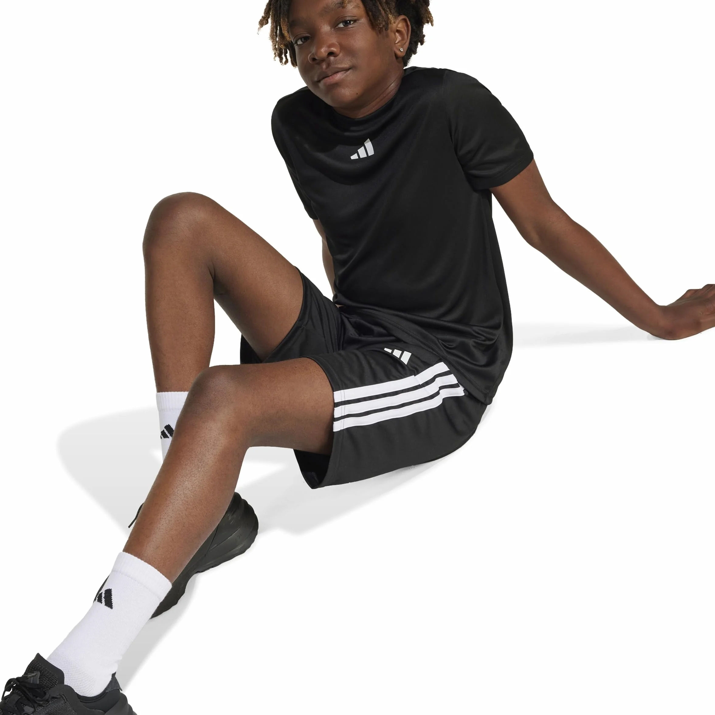 adidas Train Essentials 3-stripes T-shirt Set Chándal Unisex niños