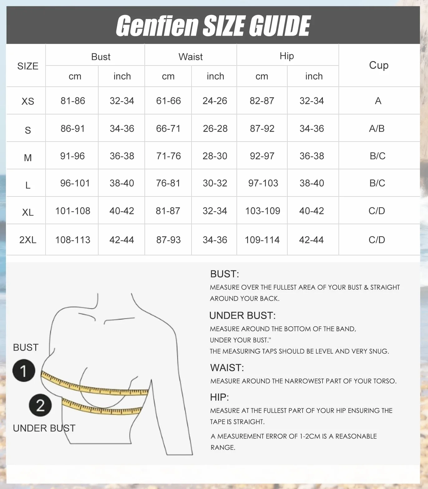 Genfien Conjunto Bikini Top Triangular Tanga Traje Baño Estampado Floral Cuello V Dos Pieza