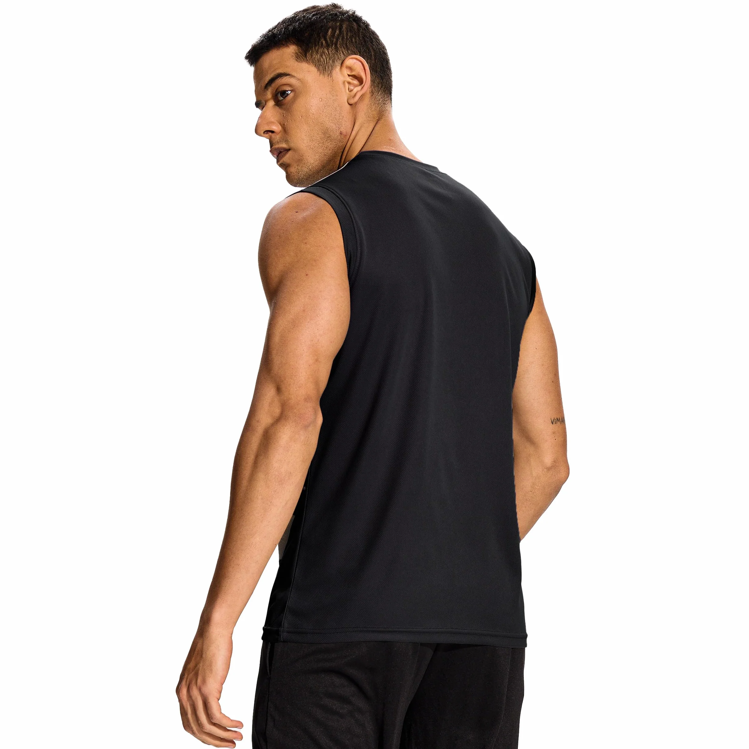 Hioutdoor 3 O 5 Confezioni Canotta Sportiva Da Uomo Senza Maniche Camicia Fitness Sotto Le Ascelle Muscolare Ad Asciugatura Rapida Corsa Traspirante Palestra Funzionale Gilet Multipack