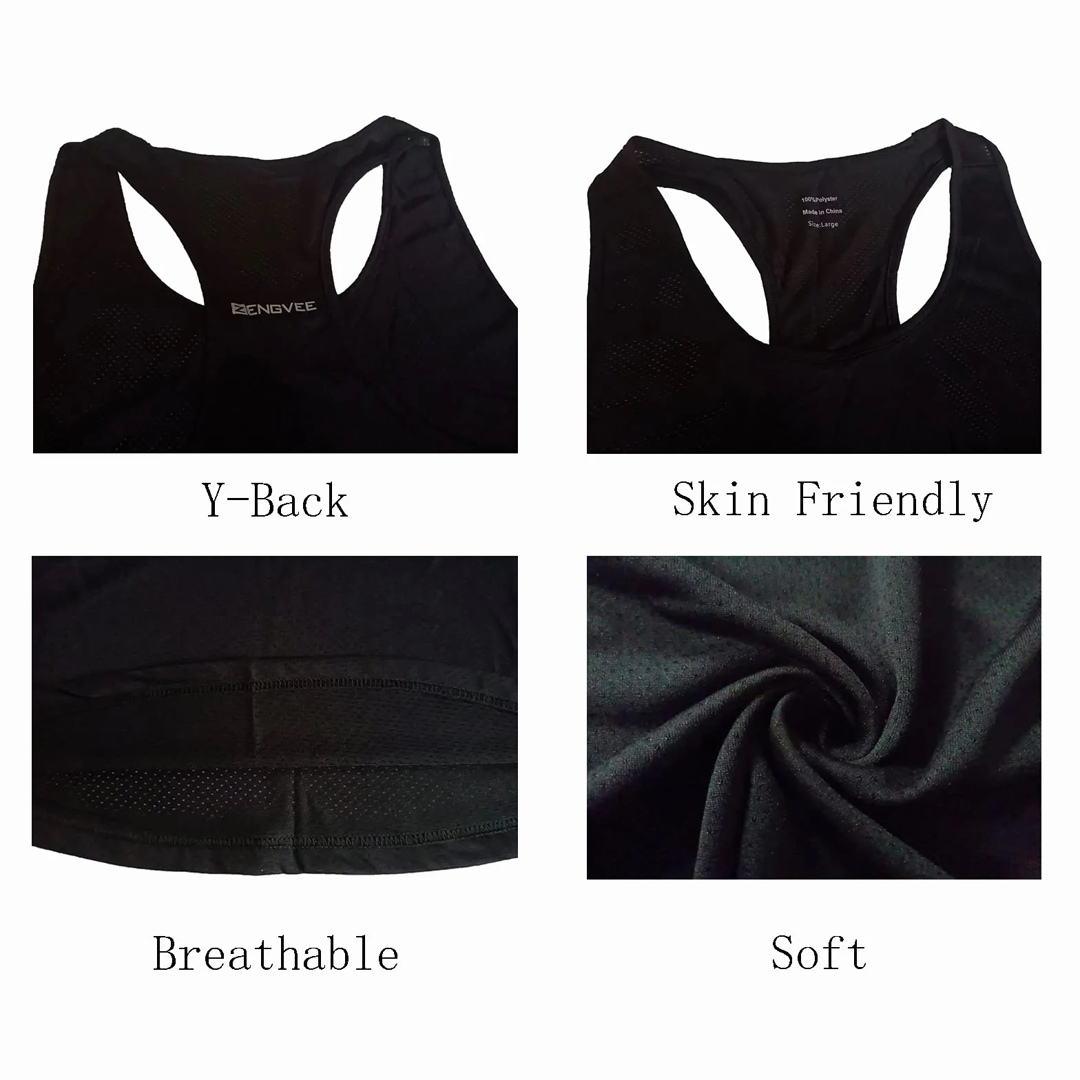 frueo 3 Pack Camiseta de Tirantes Deportiva Hombre Culturismo Fitness Tank Top Hombre Gym sin Mangas T-Shirts Chaleco