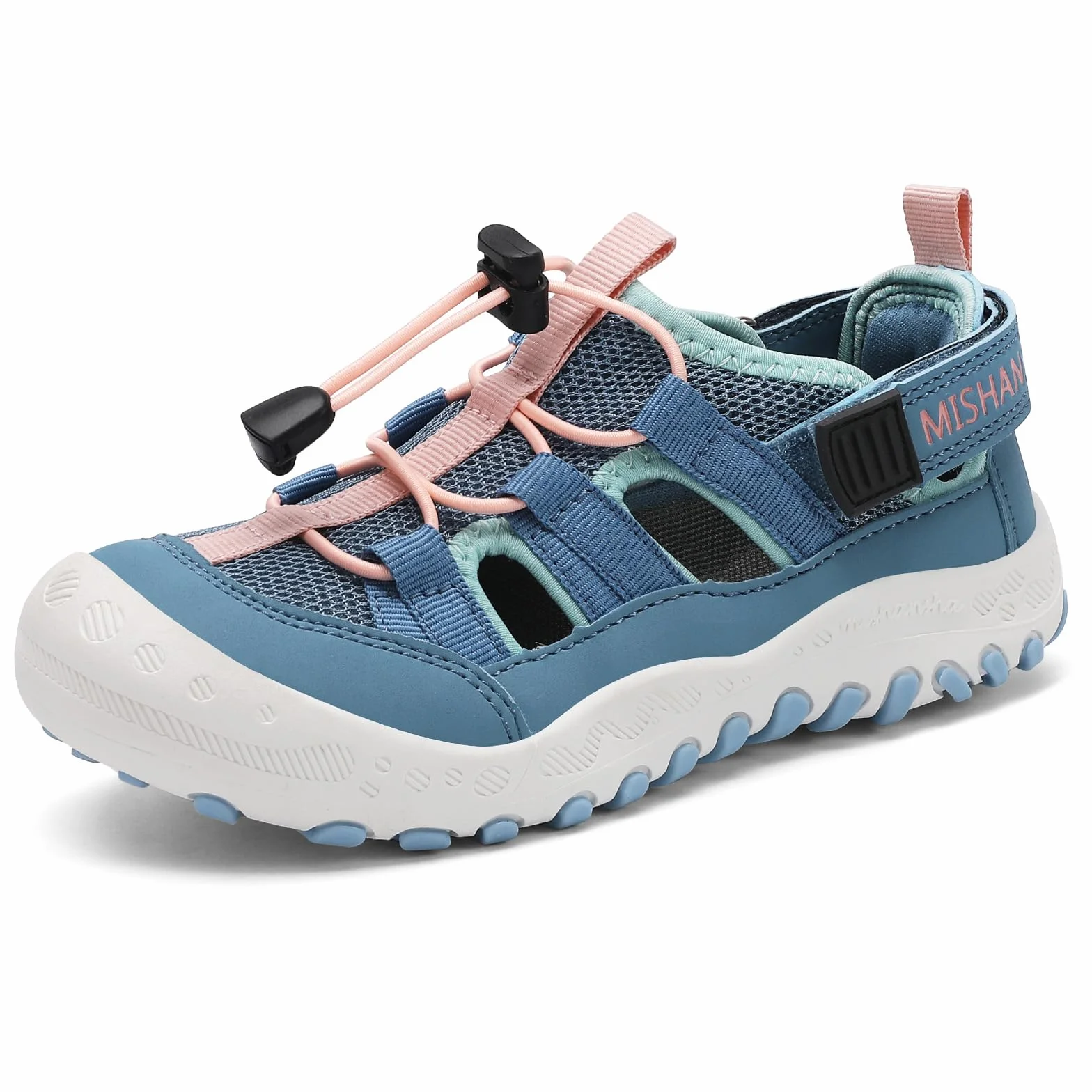 Mishansha Niños Sandalias Cerradas Trekking Verano Zapatos al Aire Libre Transpirable 24-38 EU