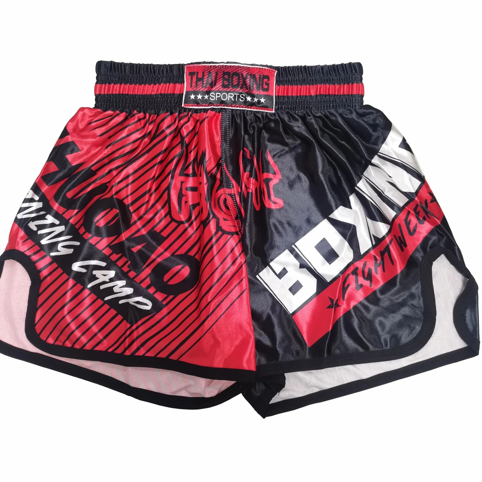 ZUYPSK MMA Pantalones cortos de boxeo para niños Muay Thai kickboxing artes marciales