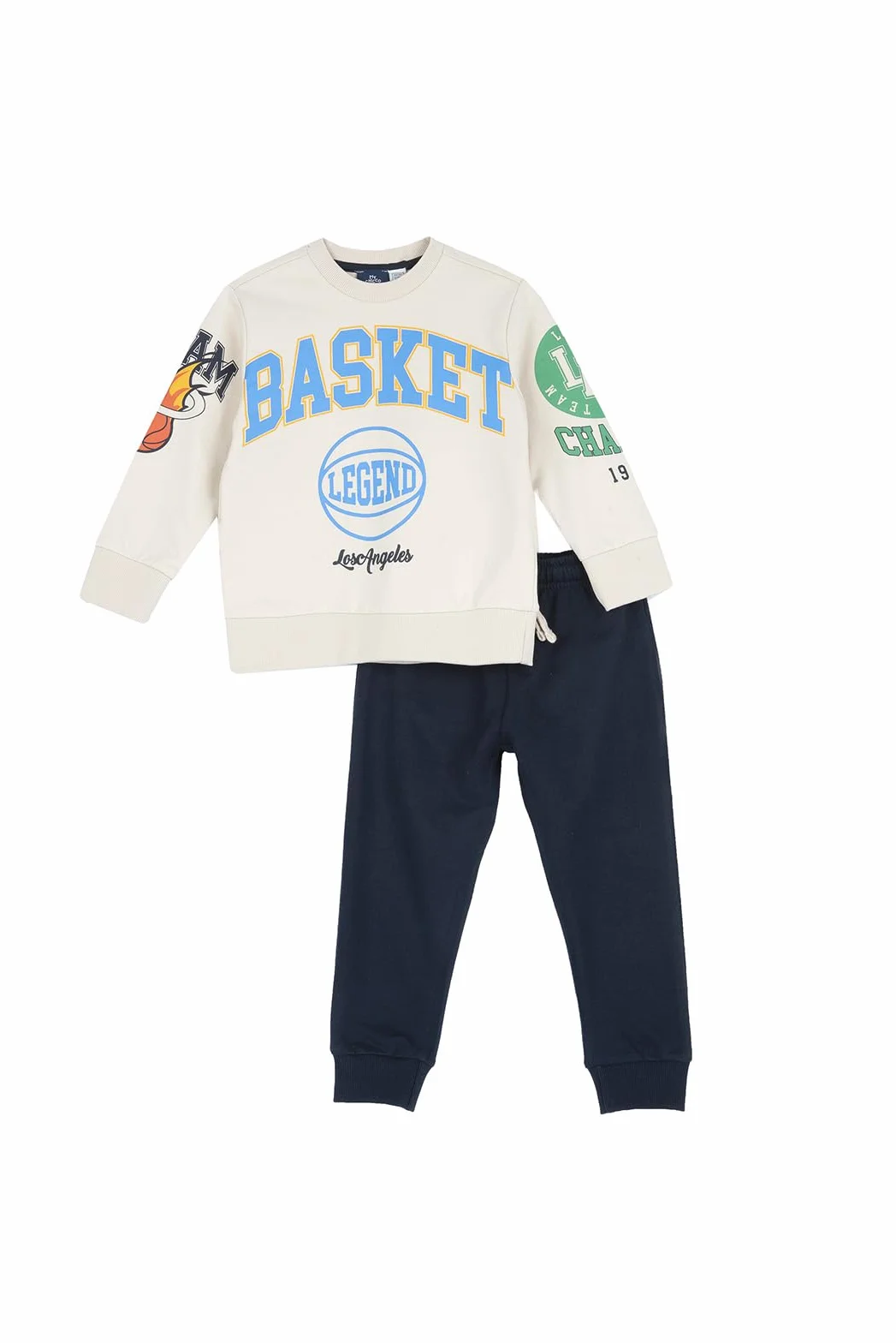 Chicco, Conjunto Chándal Niña y Niño, Sudadera y Pantalones de Algodón Suave, Diseñado en Italia, Ropa Niñas y Niños