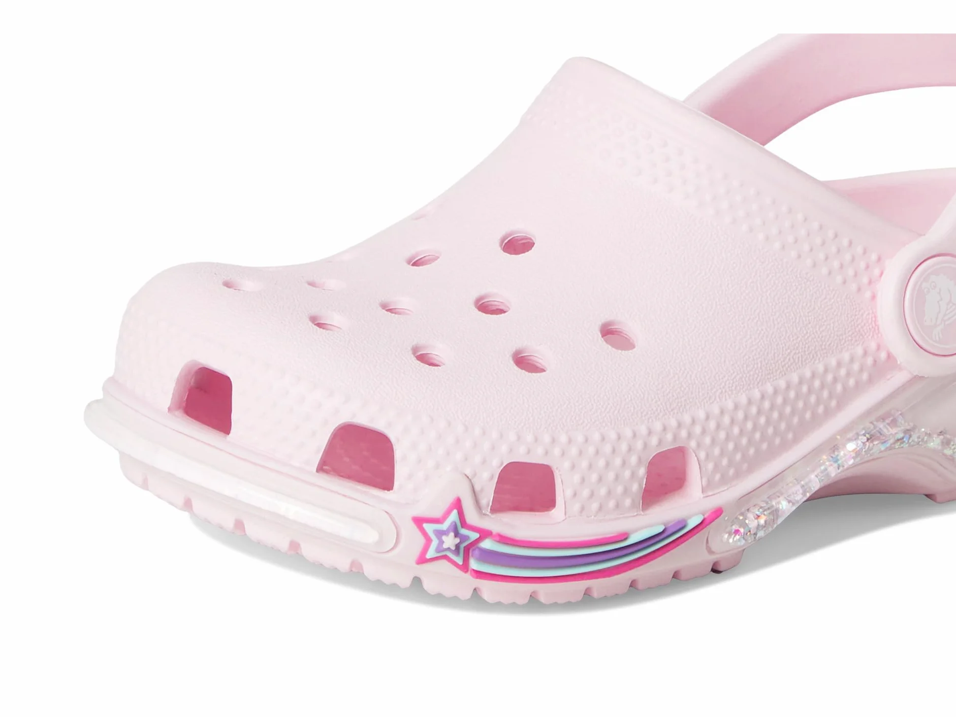 Crocs Classic Star Sparkle Shaker Clog T, Zuecos Unisex niños