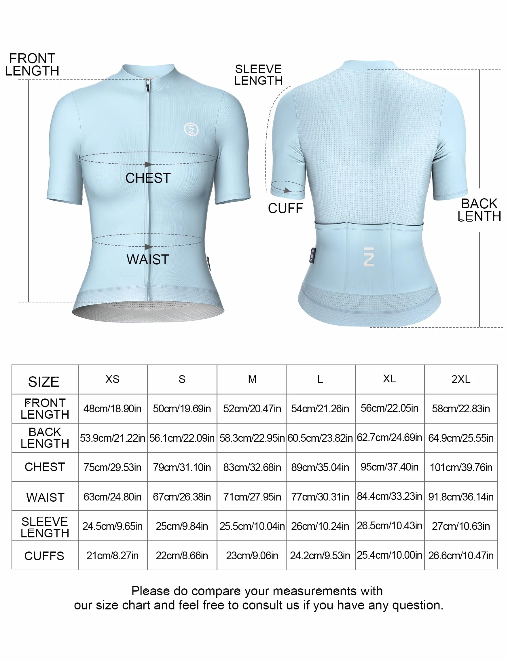 INBIKE Maillot Ciclismo Manga Corto para Mujer Verano Secado Rápido Camiseta Bicicleta YUL