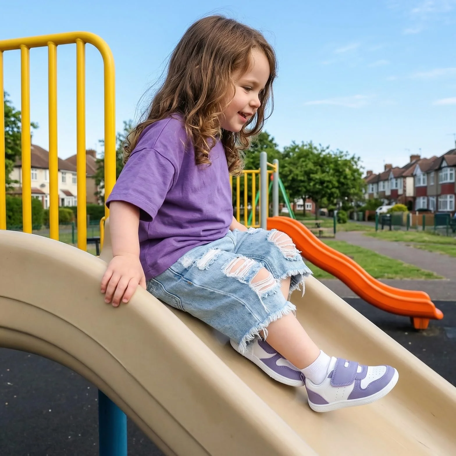 STQ KIDS Barefoot Niños Zapatillas Deportivas Niña Moda Clásicas Calzado Respetuoso Bebe Antideslizante Primeros Pasos Non-Slip Descalzo con Caída Cero al Aire Libre para Mejor Regalo