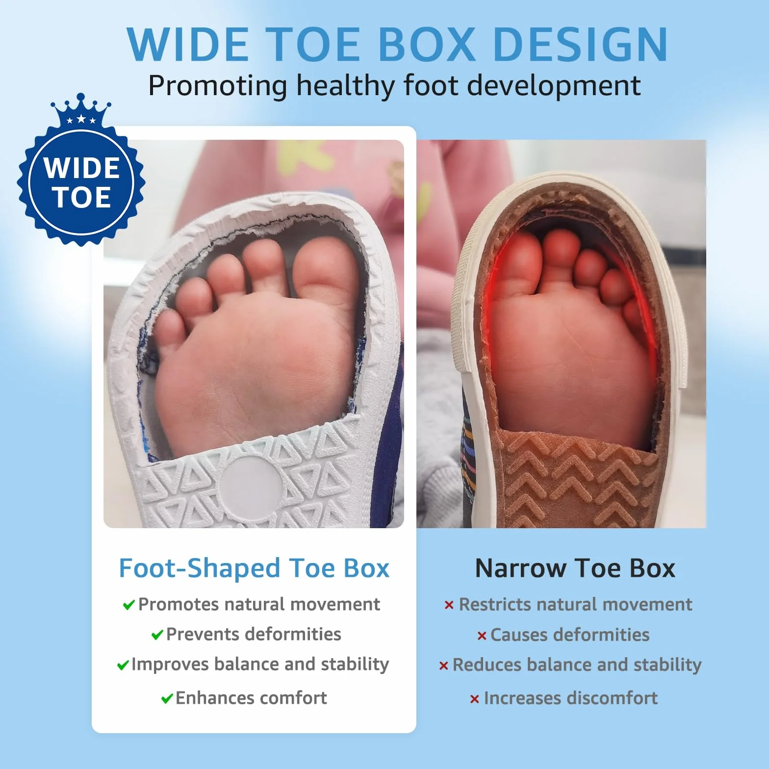 STQ KIDS Barefoot Niños Zapatillas Deportivas Niña Moda Clásicas Calzado Respetuoso Bebe Antideslizante Primeros Pasos Non-Slip Descalzo con Caída Cero al Aire Libre para Mejor Regalo
