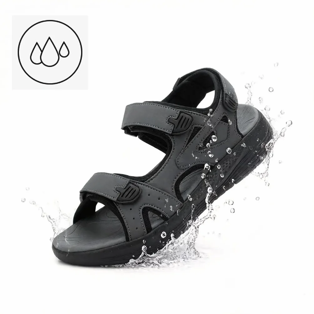 ARRIGO BELLO Sandalias de Senderismo para Hombres Verano Sandalias de Playa Antideslizante Trekking 41-46