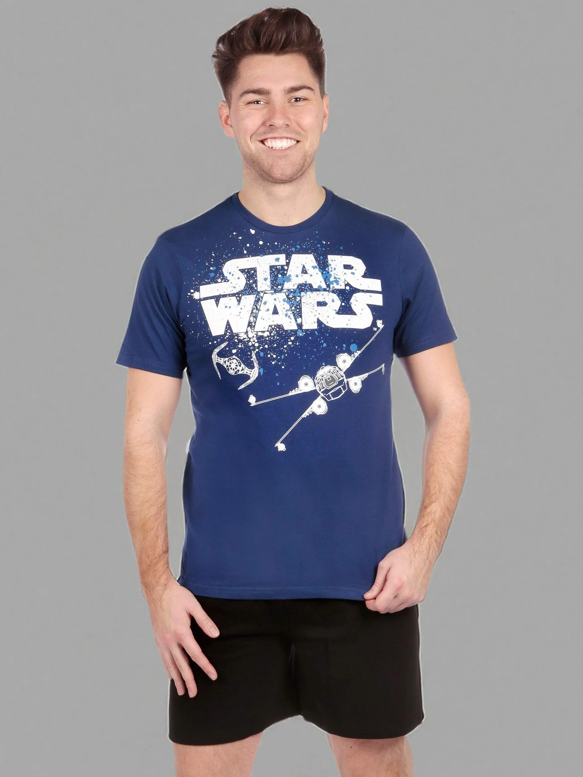 Star Wars Pijama | Pijama Hombre Algodon | Pijamas Corto