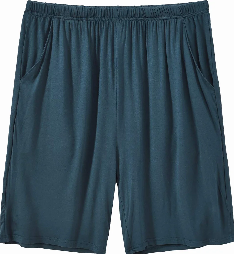 MoFiz Pantalones de Pijama Suave Modal Largo y Corto Shorts