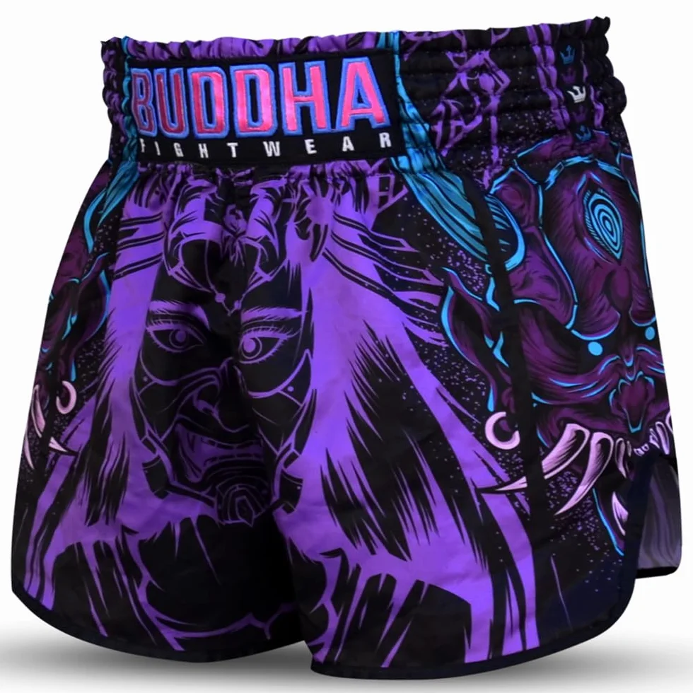 Pantalón Retro Premium Fantasy Snake Buddha Fight Wear