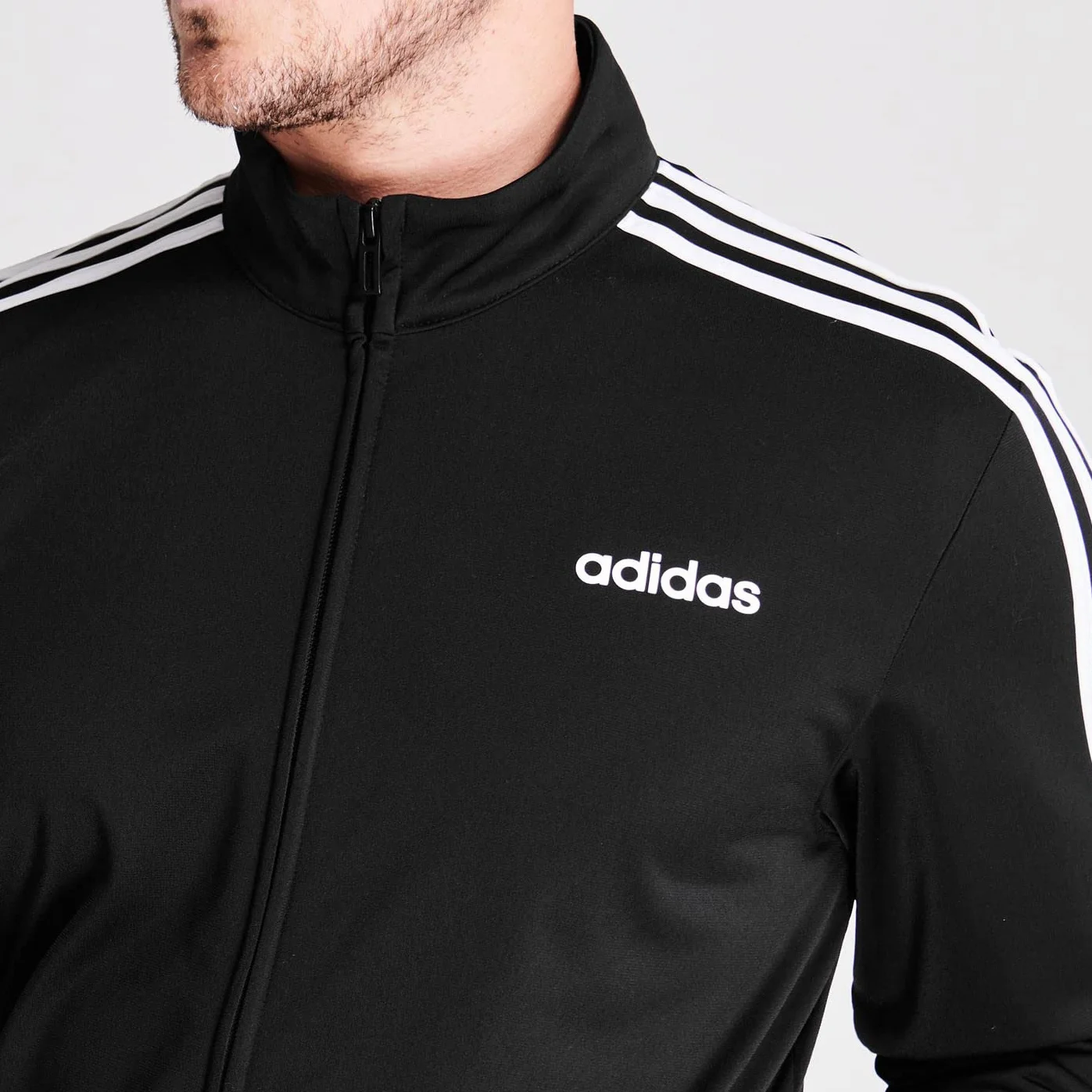 adidas Essentials Warm-up 3-Stripes Track Jacket Track Top Hombre