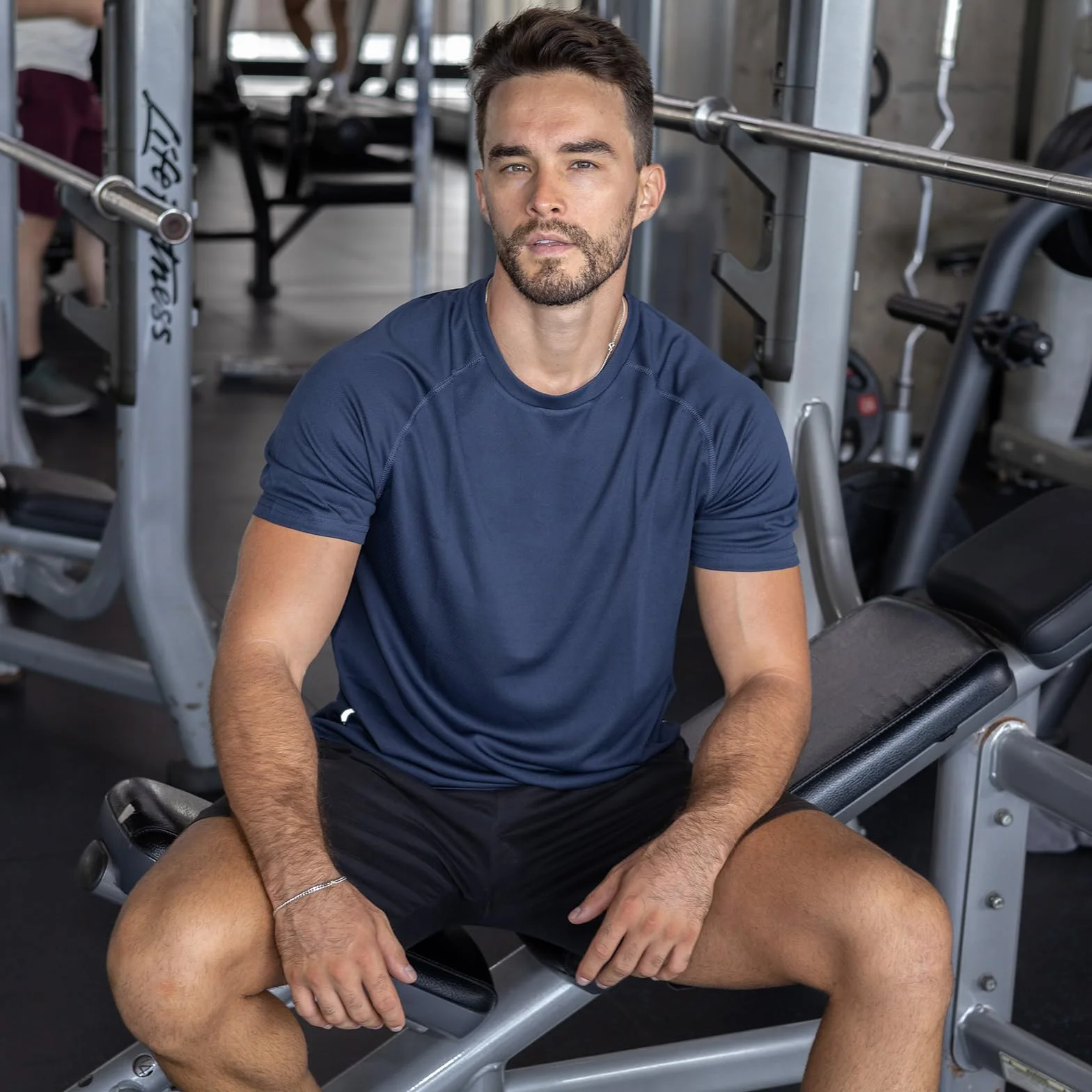 ZENGVEE 3 Piezas Camiseta Deporte Hombre Camisetas Manga Corta Hombre de Secado Rápido Respirable Ropa Gimnasio Running Fitness