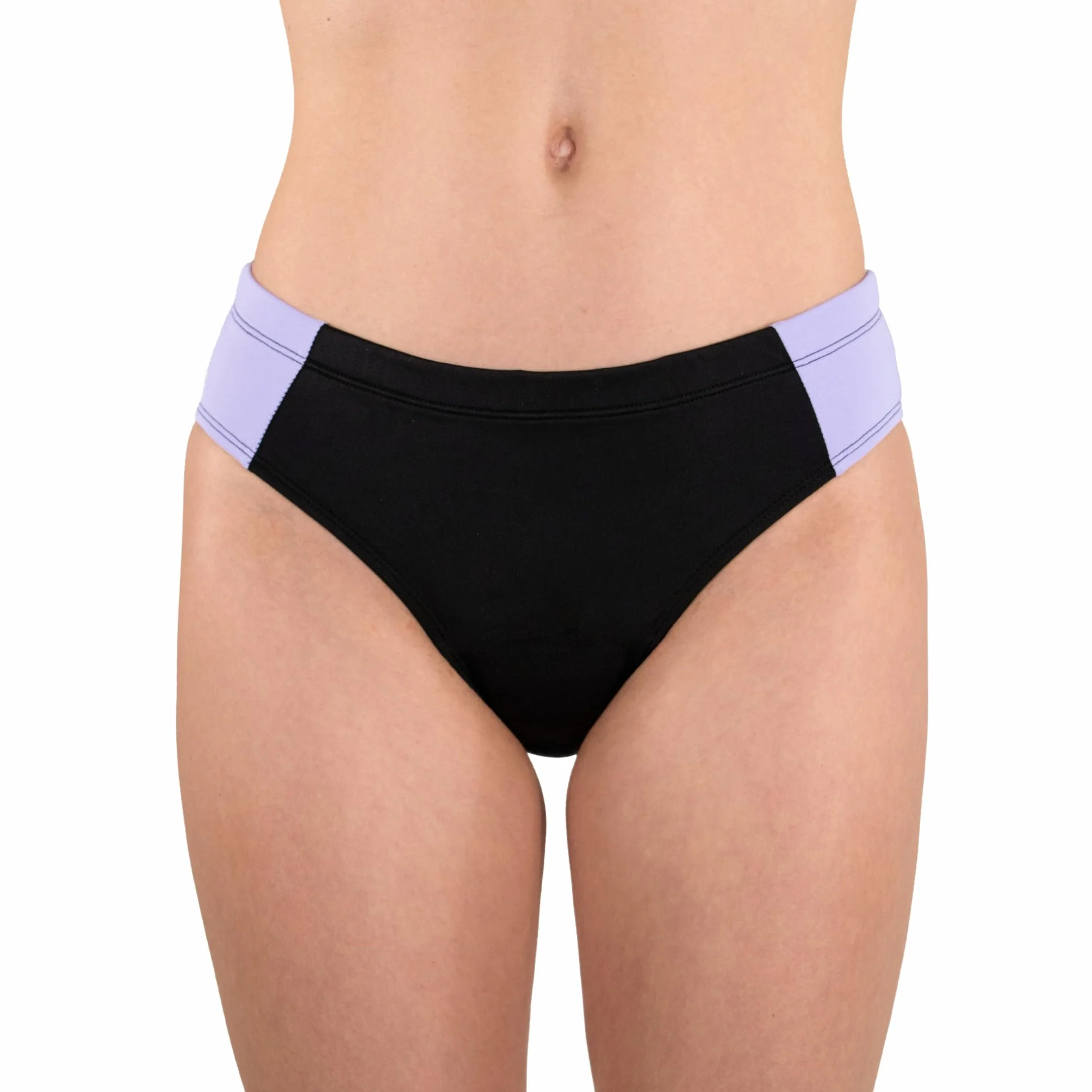 MYLILY Bañador Menstrual Niñas & Adolescentes | Corte Deportivo | Piscina, Mar, Playa, Verano & Vacaciones | Braga Mujer | 4 Tampones, Antifugas, Oeko-Tex, Vegana