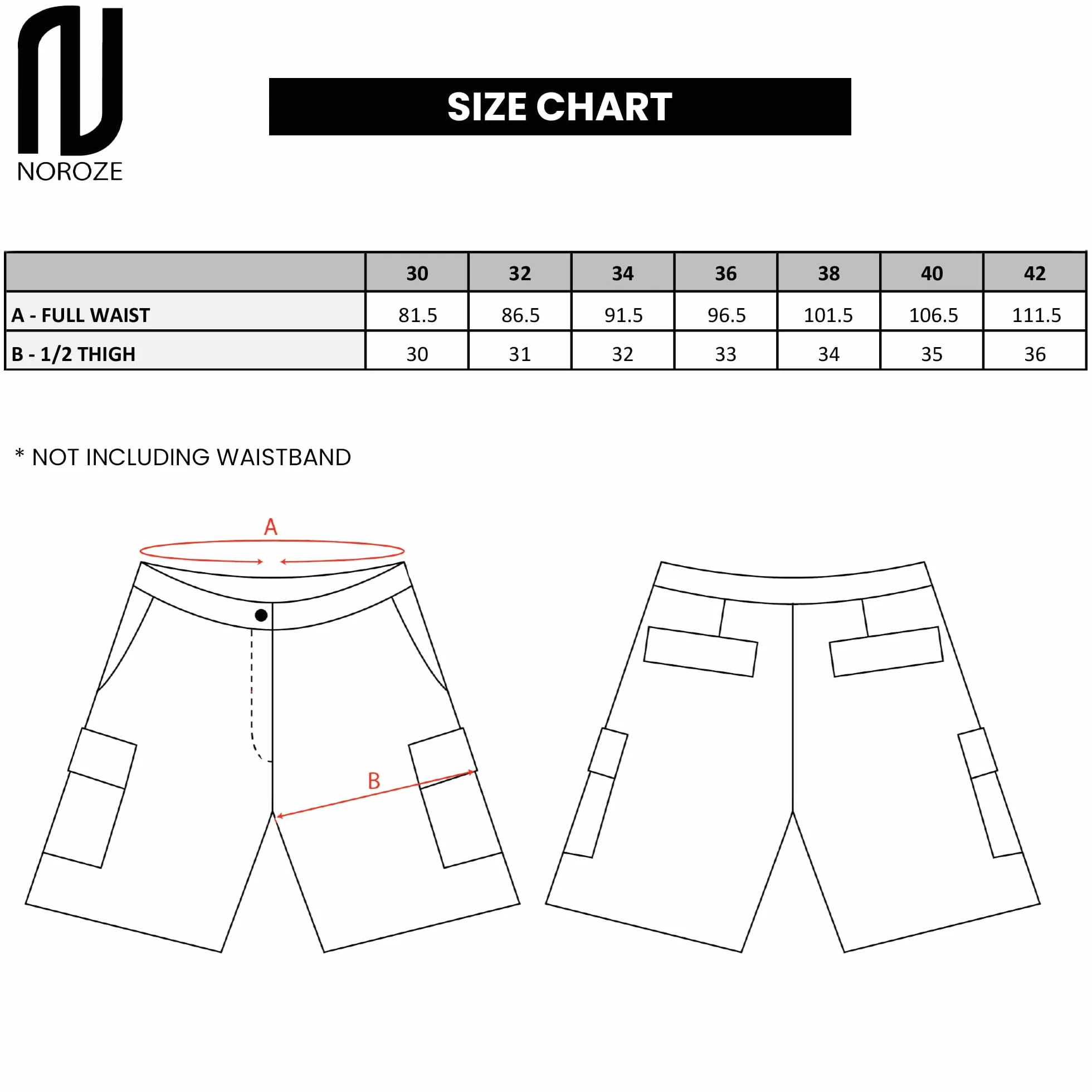 NOROZE Pantalones Cortos Chinos de Combate de algodón, M para Mujer