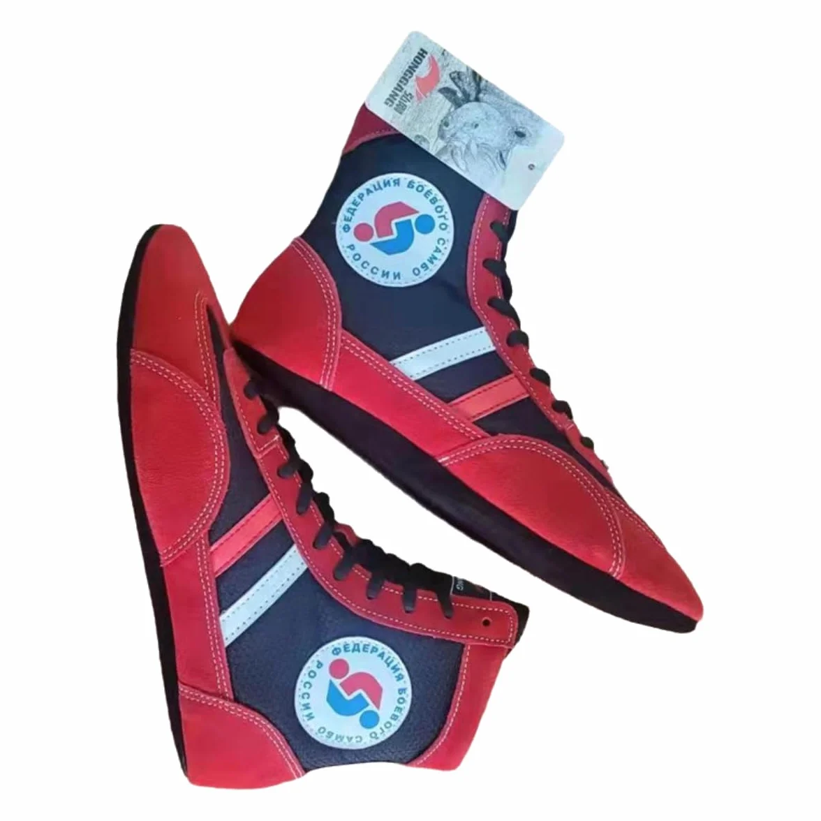 Wrestling Shoe Boxing Muay Thai Sambo Shoes Freestyle Wrestling Shoes Soft Sole for Men and Women