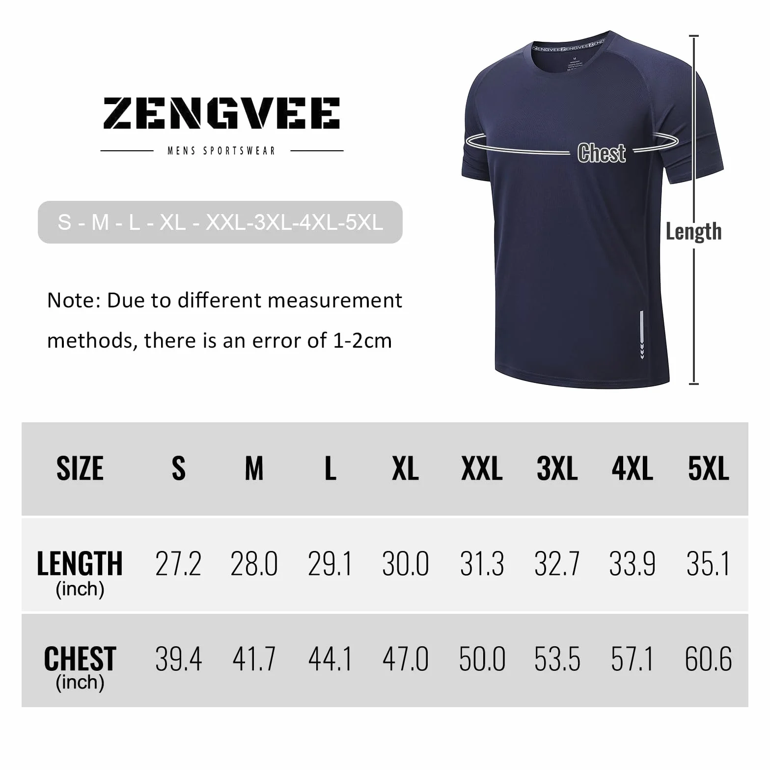 ZENGVEE 3 Piezas Camiseta Deporte Hombre Camisetas Manga Corta Hombre de Secado Rápido Respirable Ropa Gimnasio Running Fitness