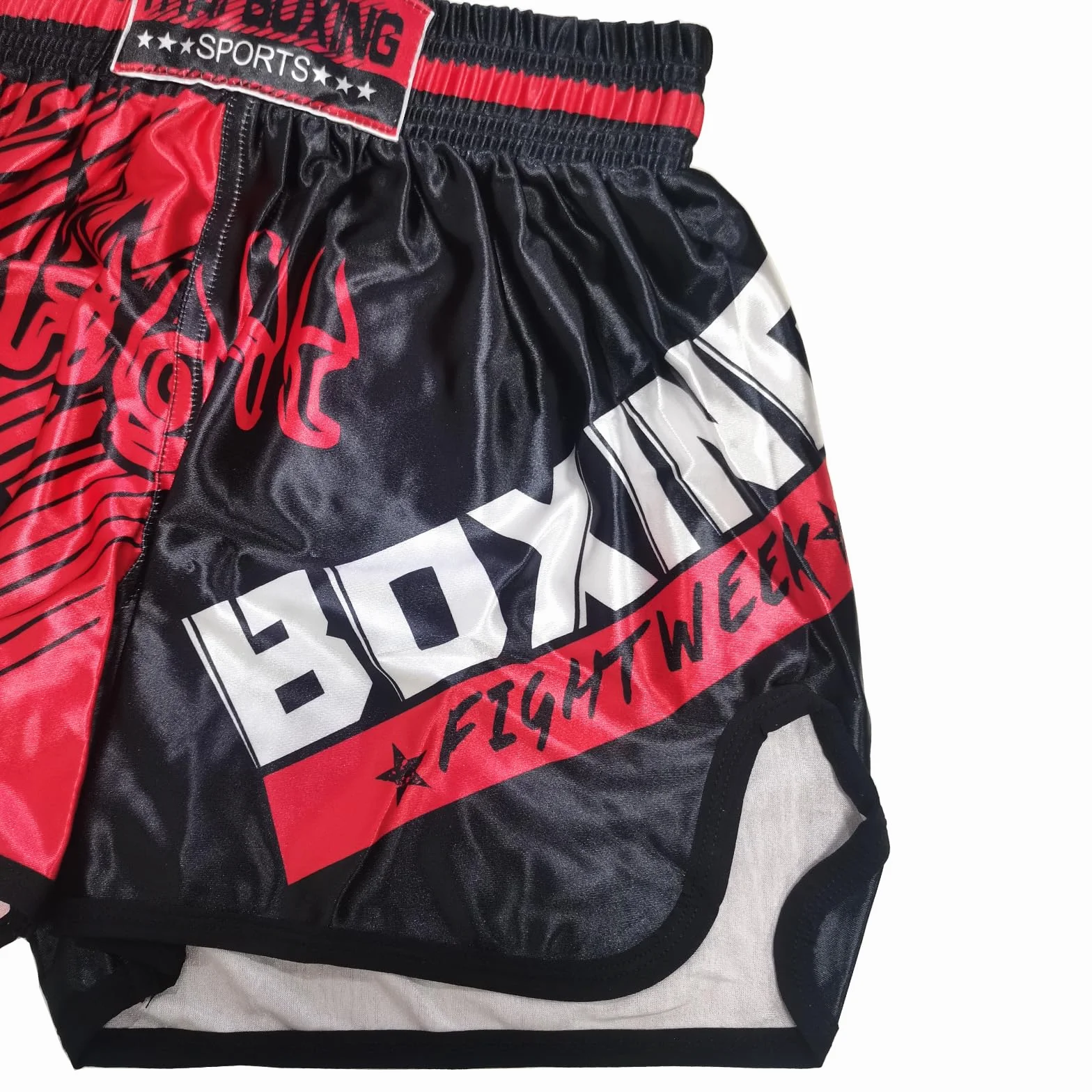 ZUYPSK MMA Pantalones cortos de boxeo para niños Muay Thai kickboxing artes marciales