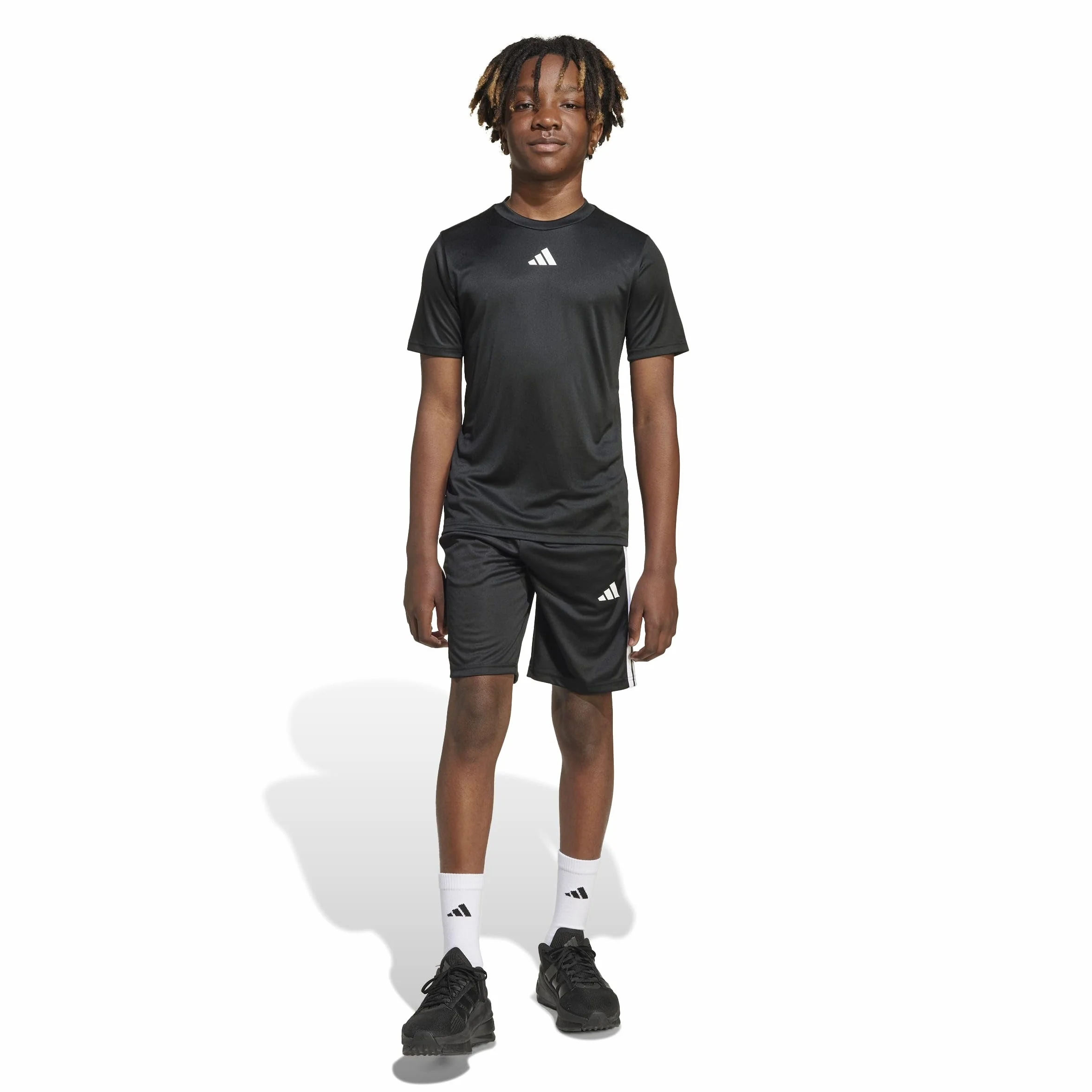 adidas Train Essentials 3-stripes T-shirt Set Chándal Unisex niños