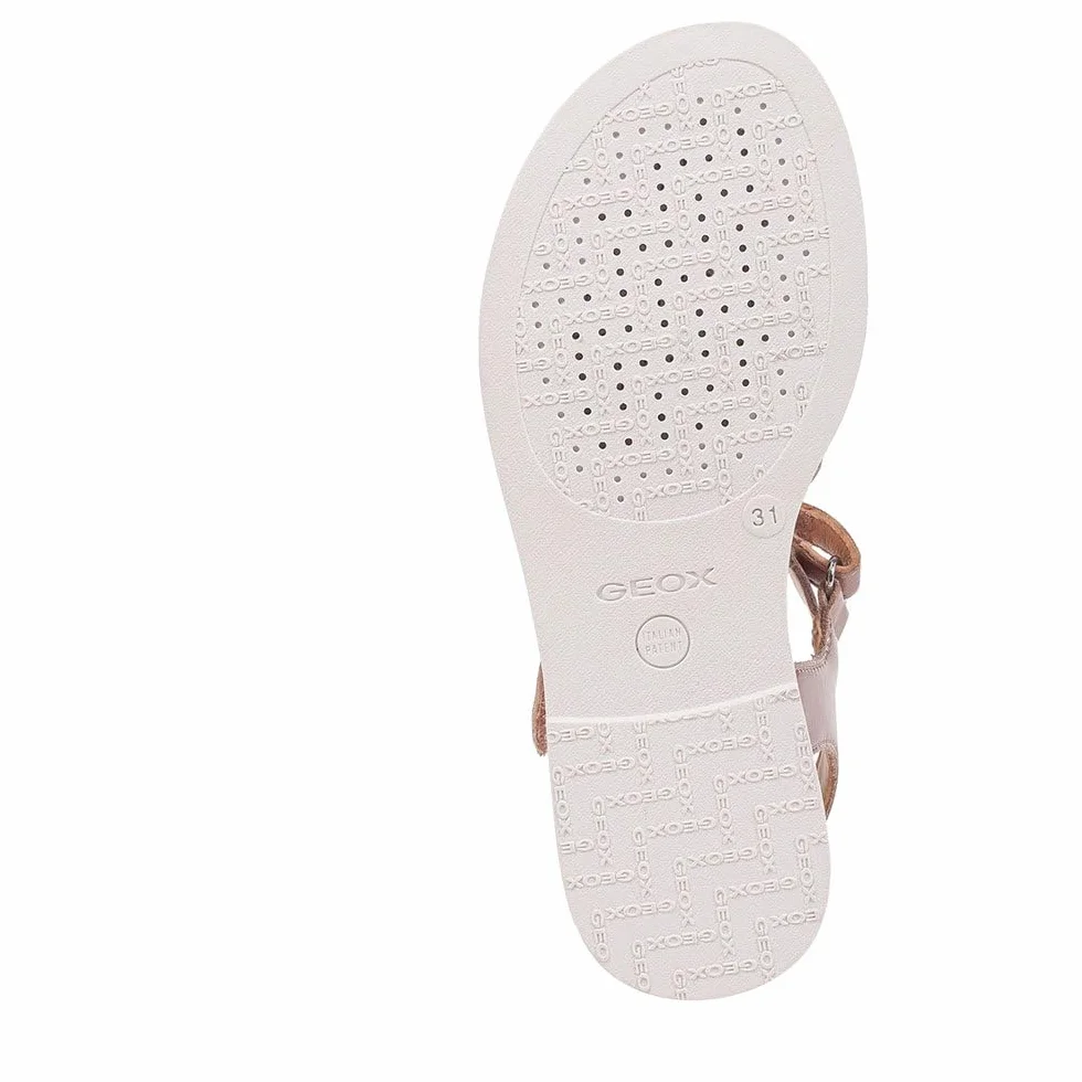 Geox J Sandal Karly Girl, Sandalias para Niña