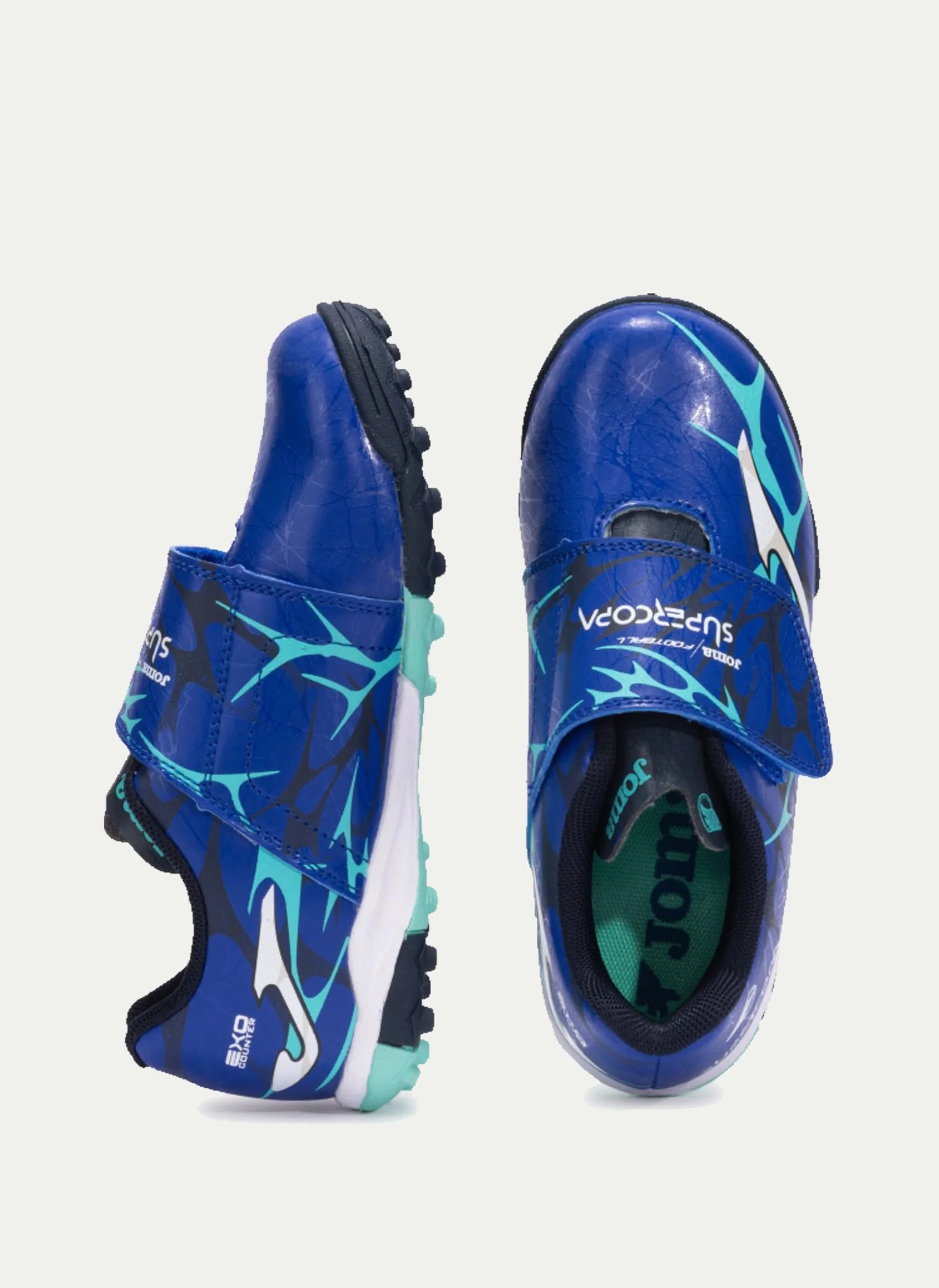Joma Super Copa Jr 2504 Royal Turf BotasUnisex niños